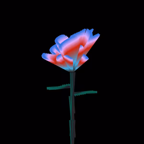 Digital Flower #10