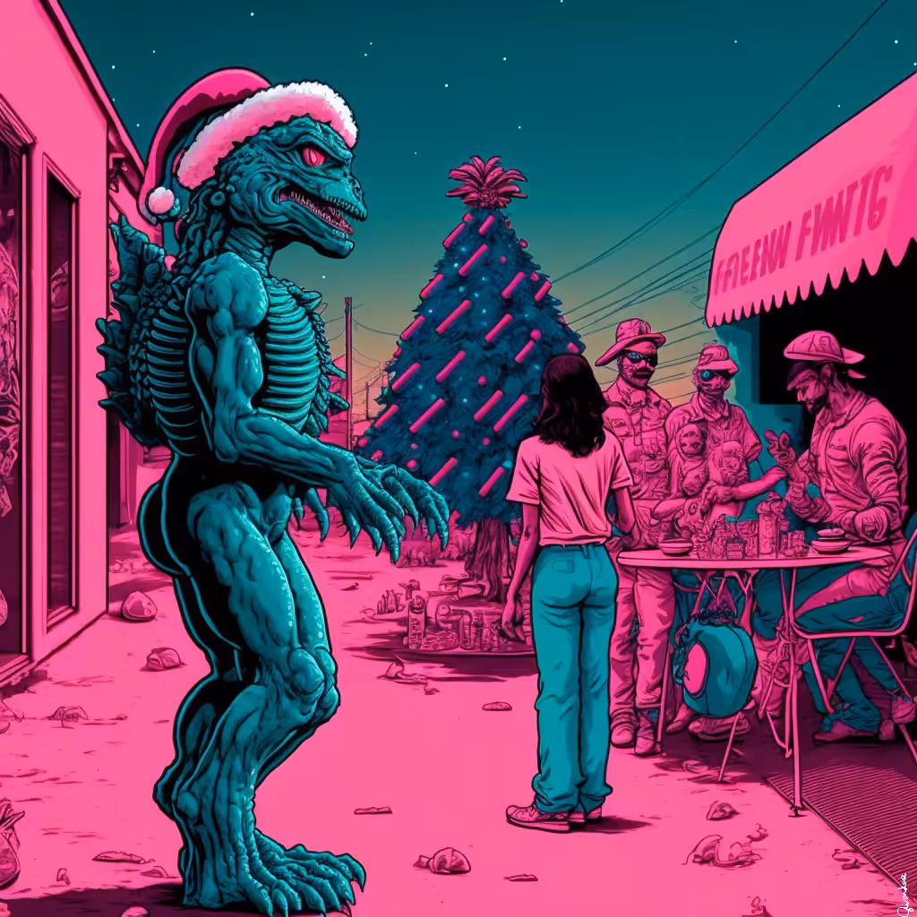 alien xmas takeover