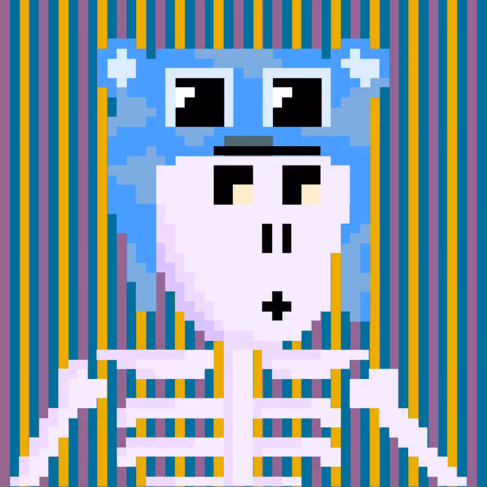 PIXEL SKULLETTI 1 #132
