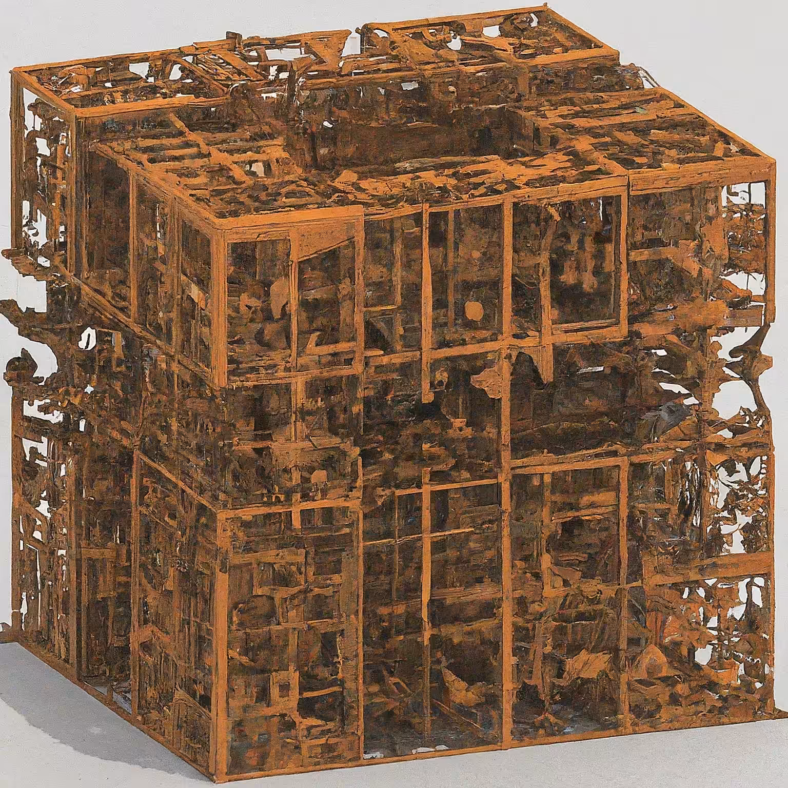 decaying cube