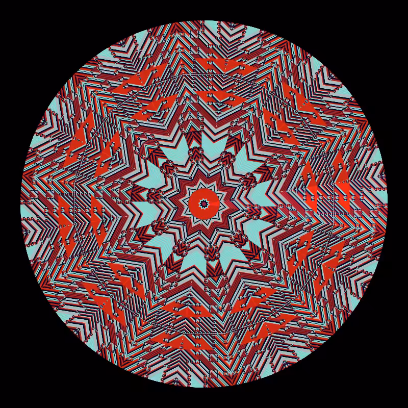 Binary kaleidoscope #38