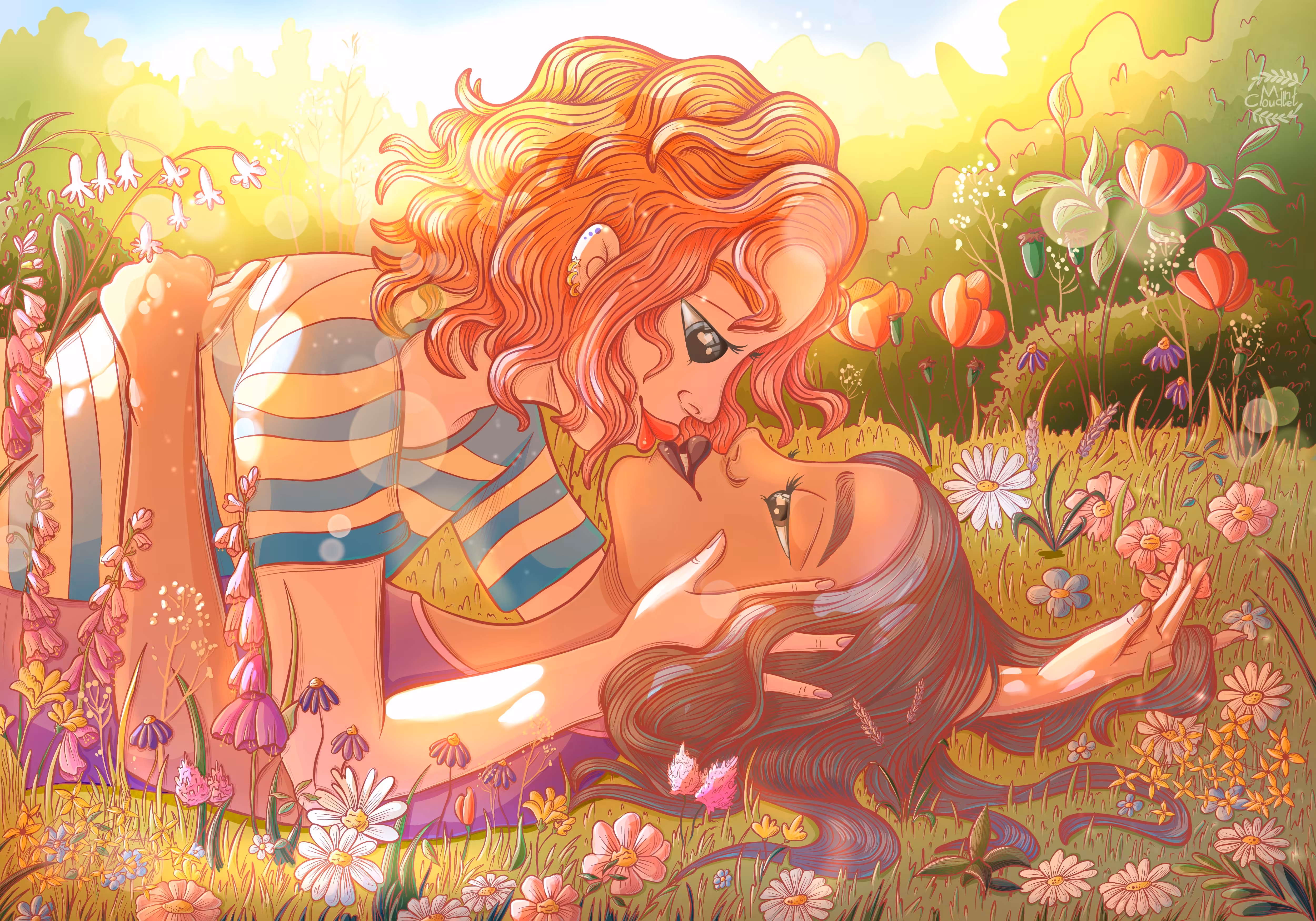 In the meadow