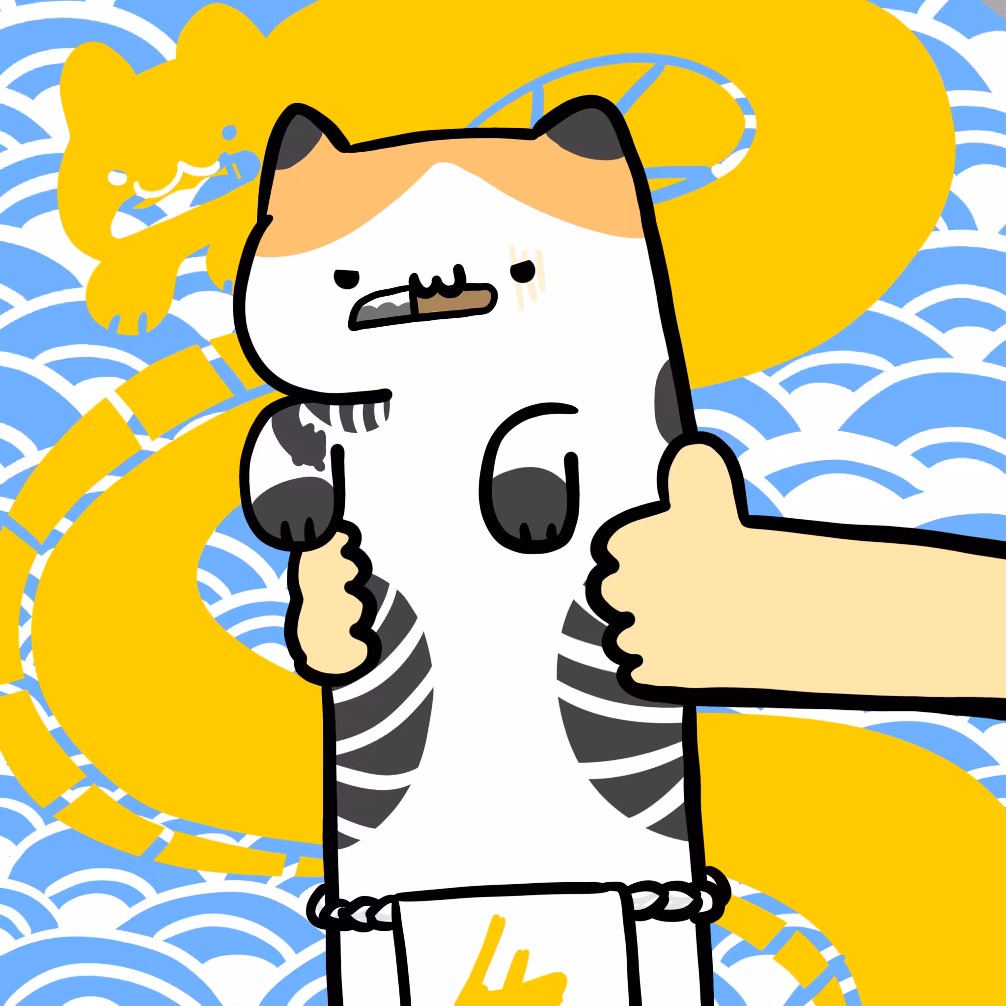 Long long yakuza cat #213