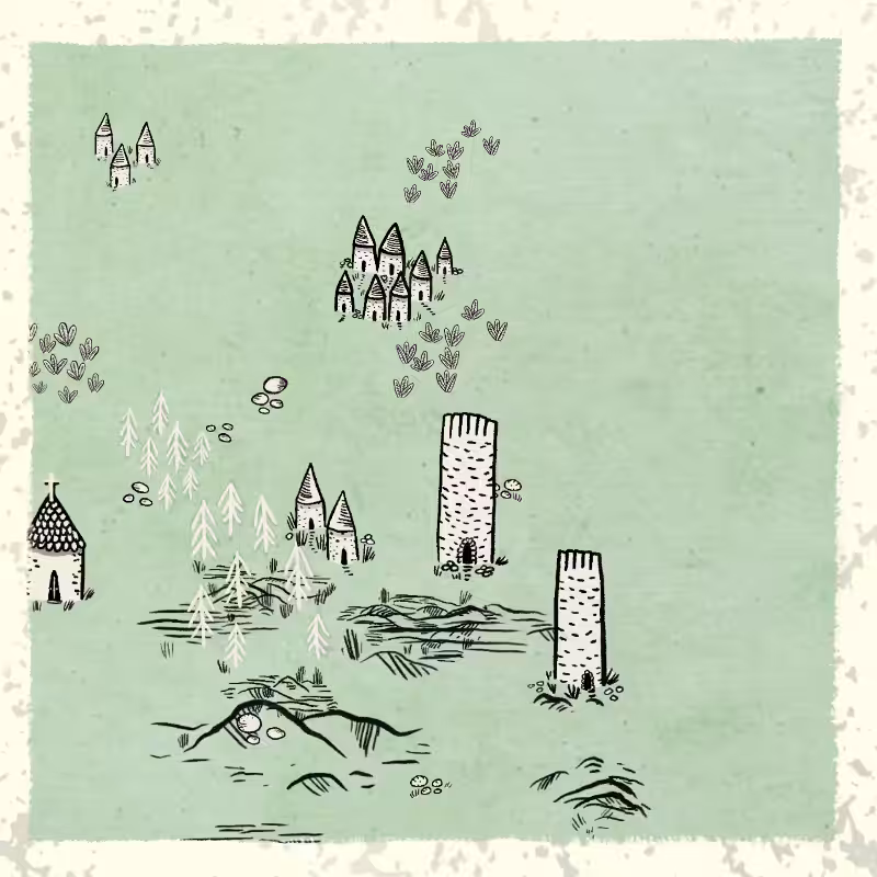 Medieval Village  #135