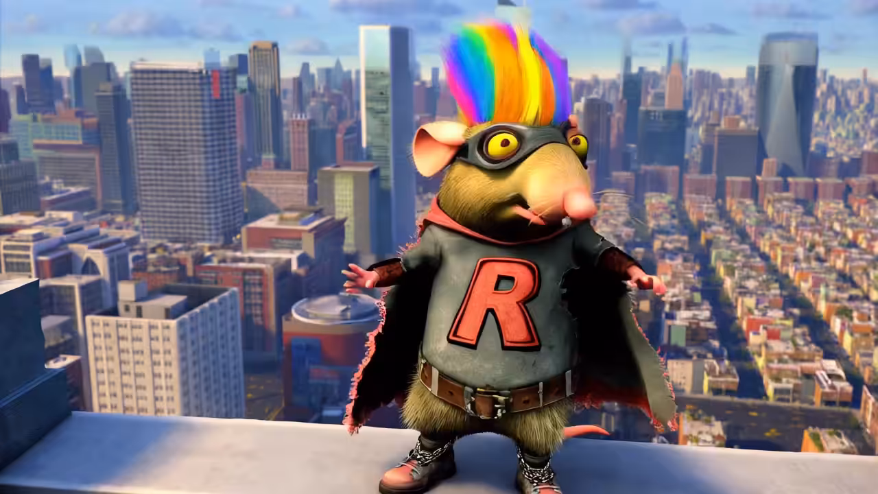 Punk Rat AI Generation 005