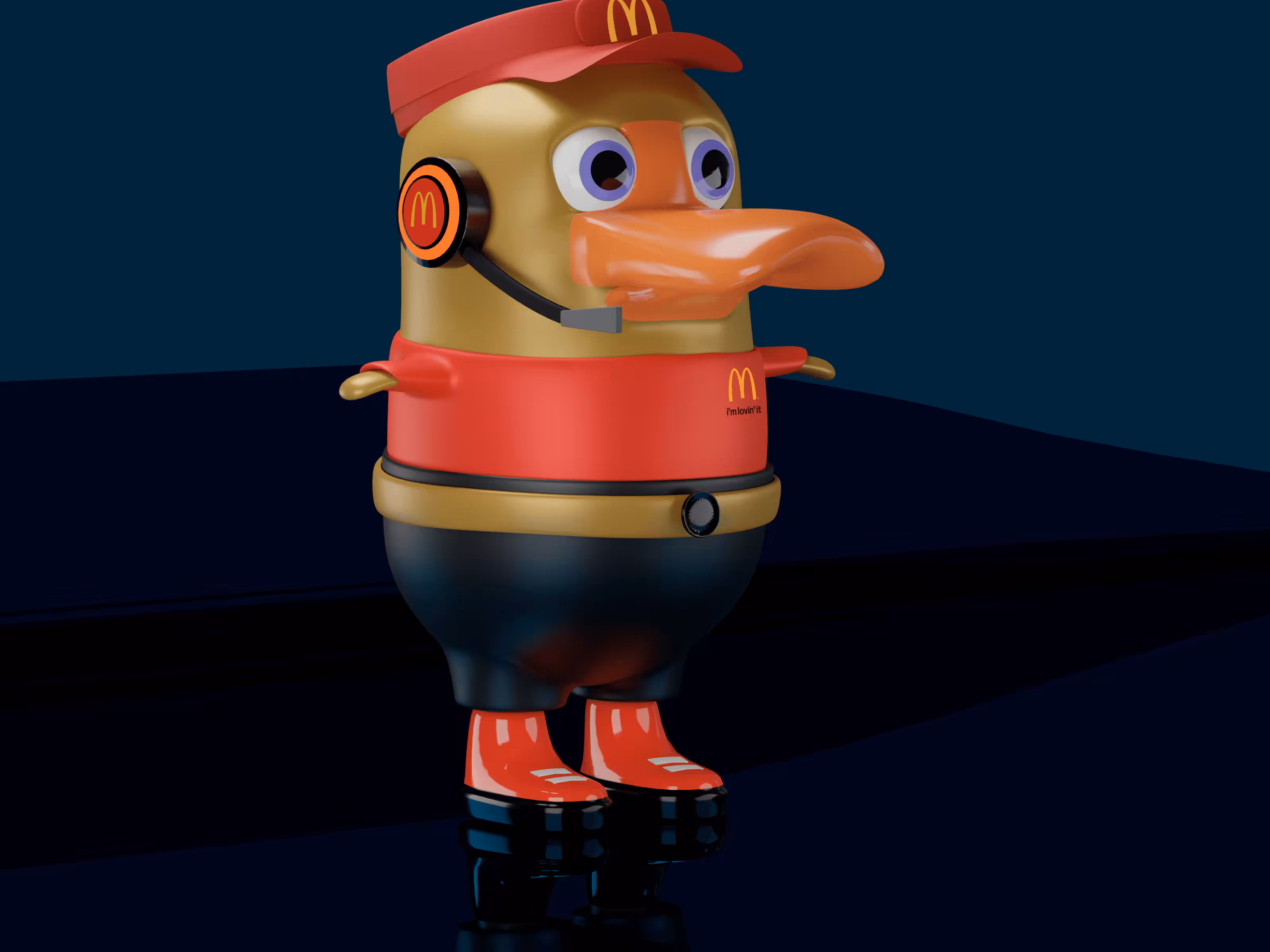 Duck Joey (McDonalds employee) 16