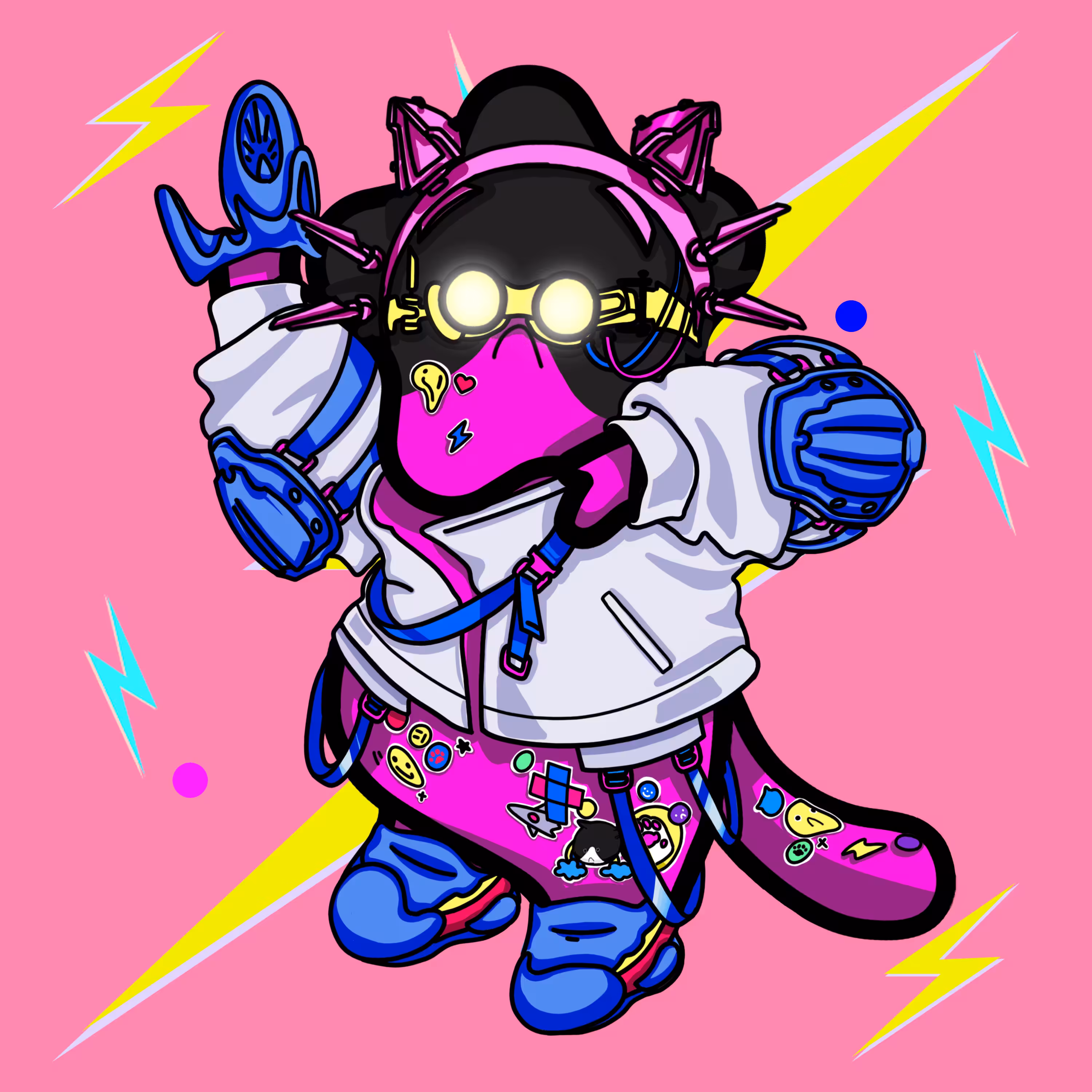 BAD CAT X STARBOYY CYBERPUNK VIBES (1/1)