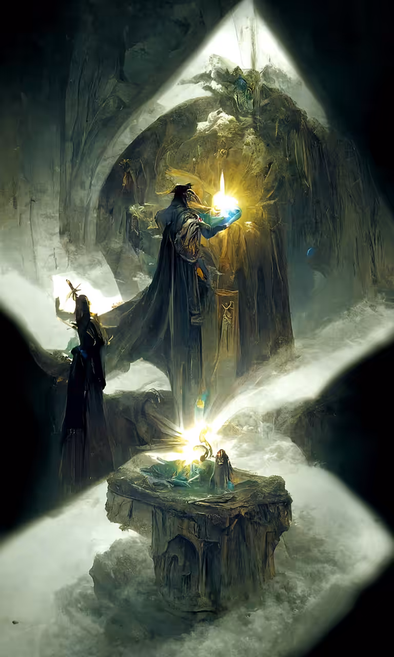 The Sorcerer and the Sacred Light #9