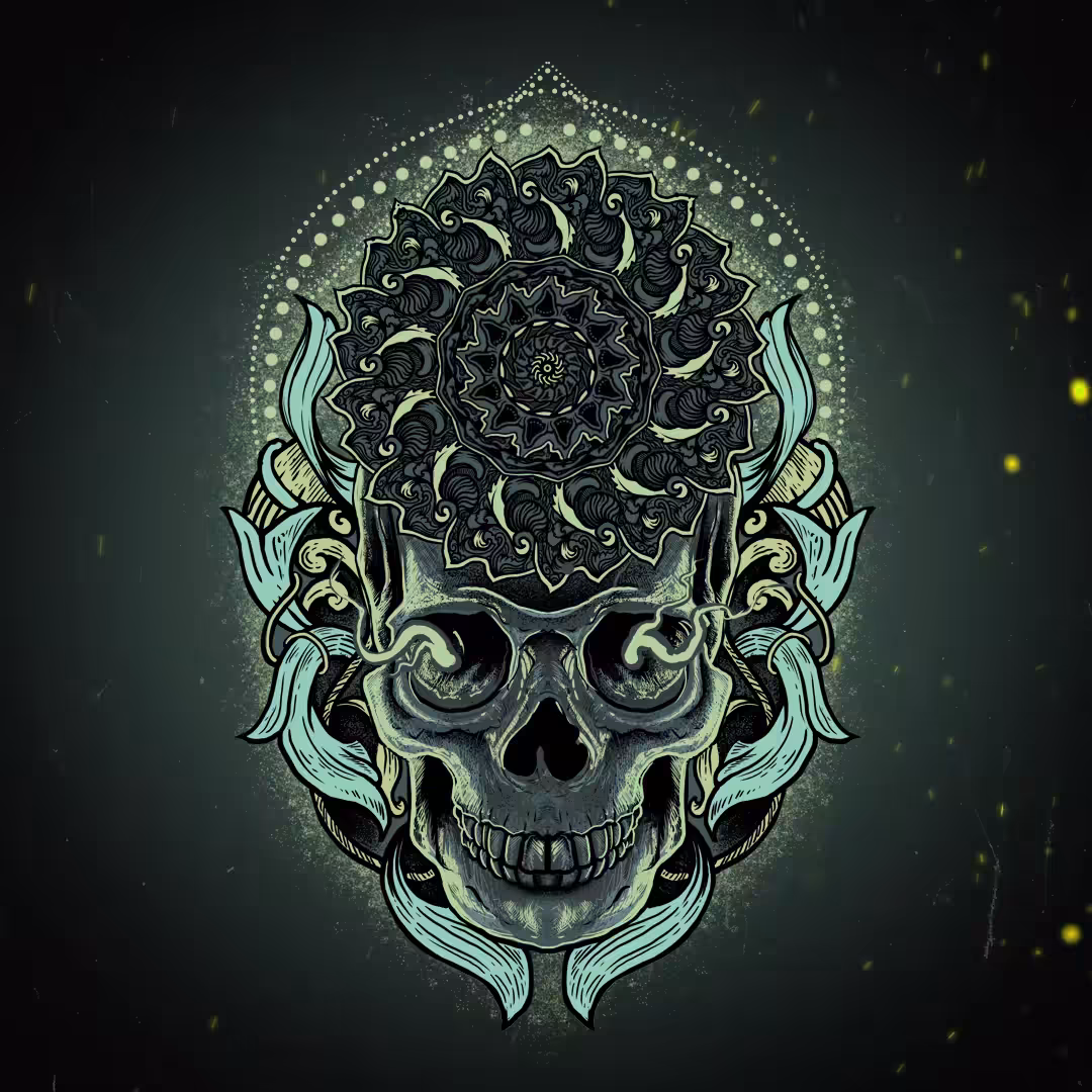 Mandala Skull