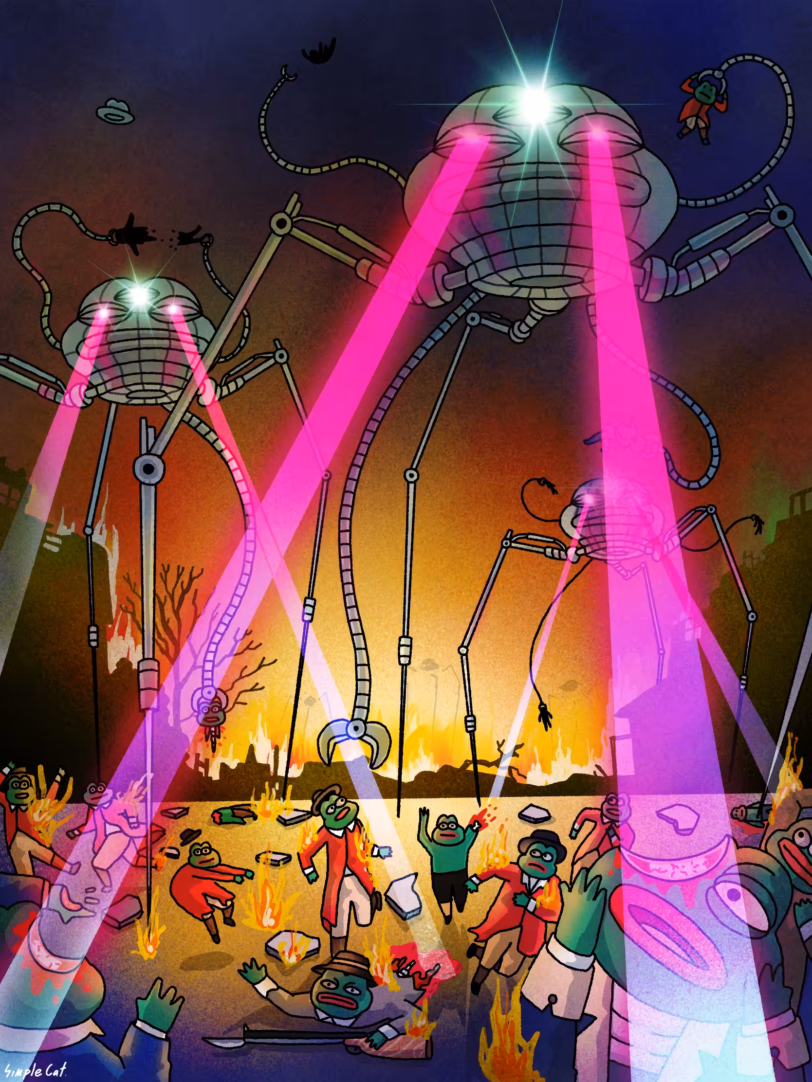 Pepe Alien Attack!