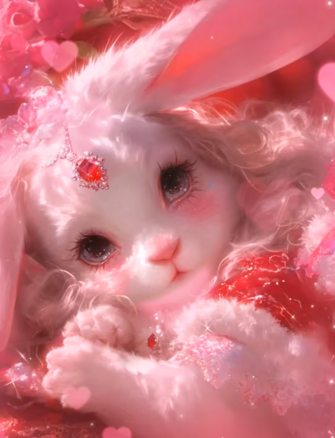 Velvet Whispers of Love 🐰❤️✨
