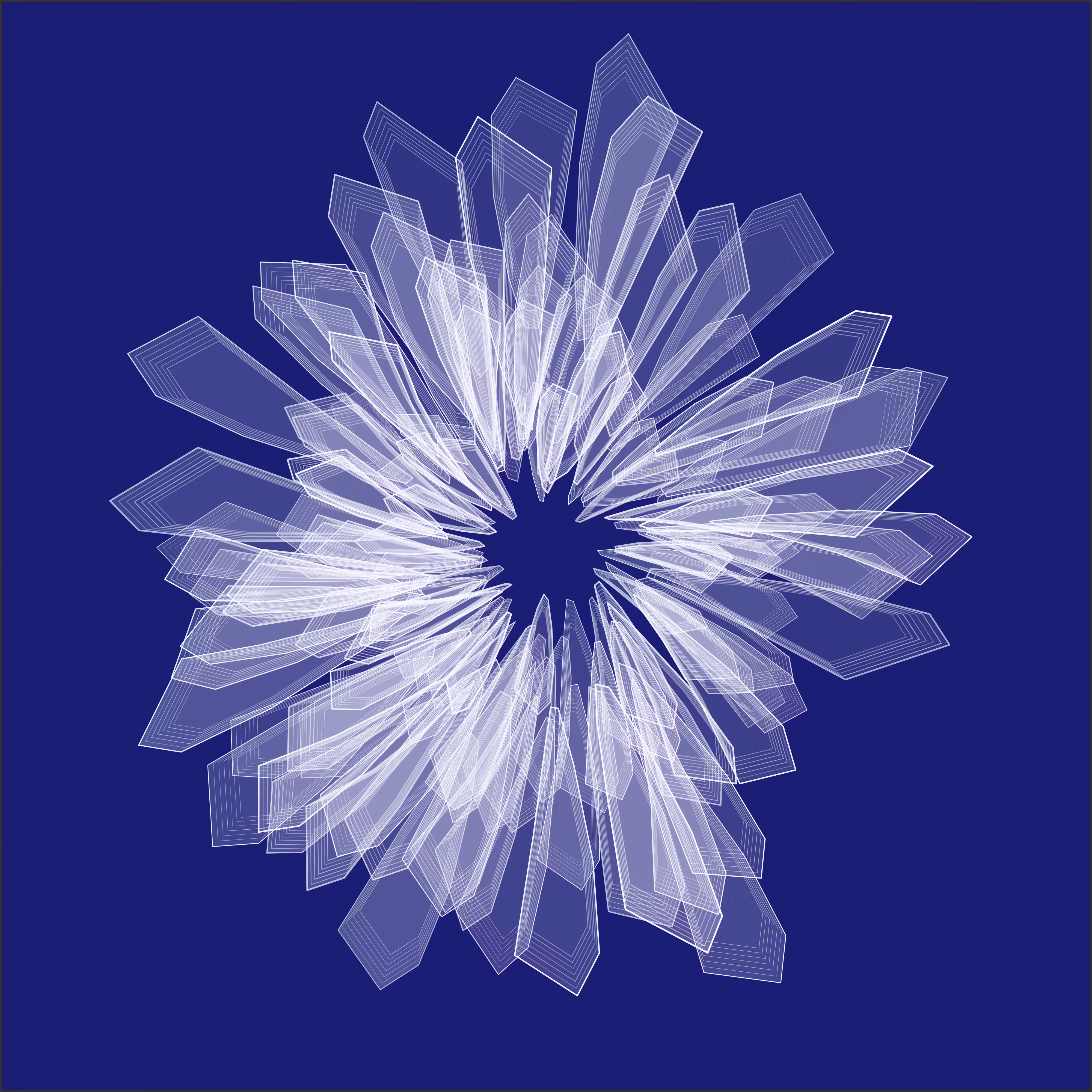 A Human in Times of Chaos: Synthetic Magnolias 1