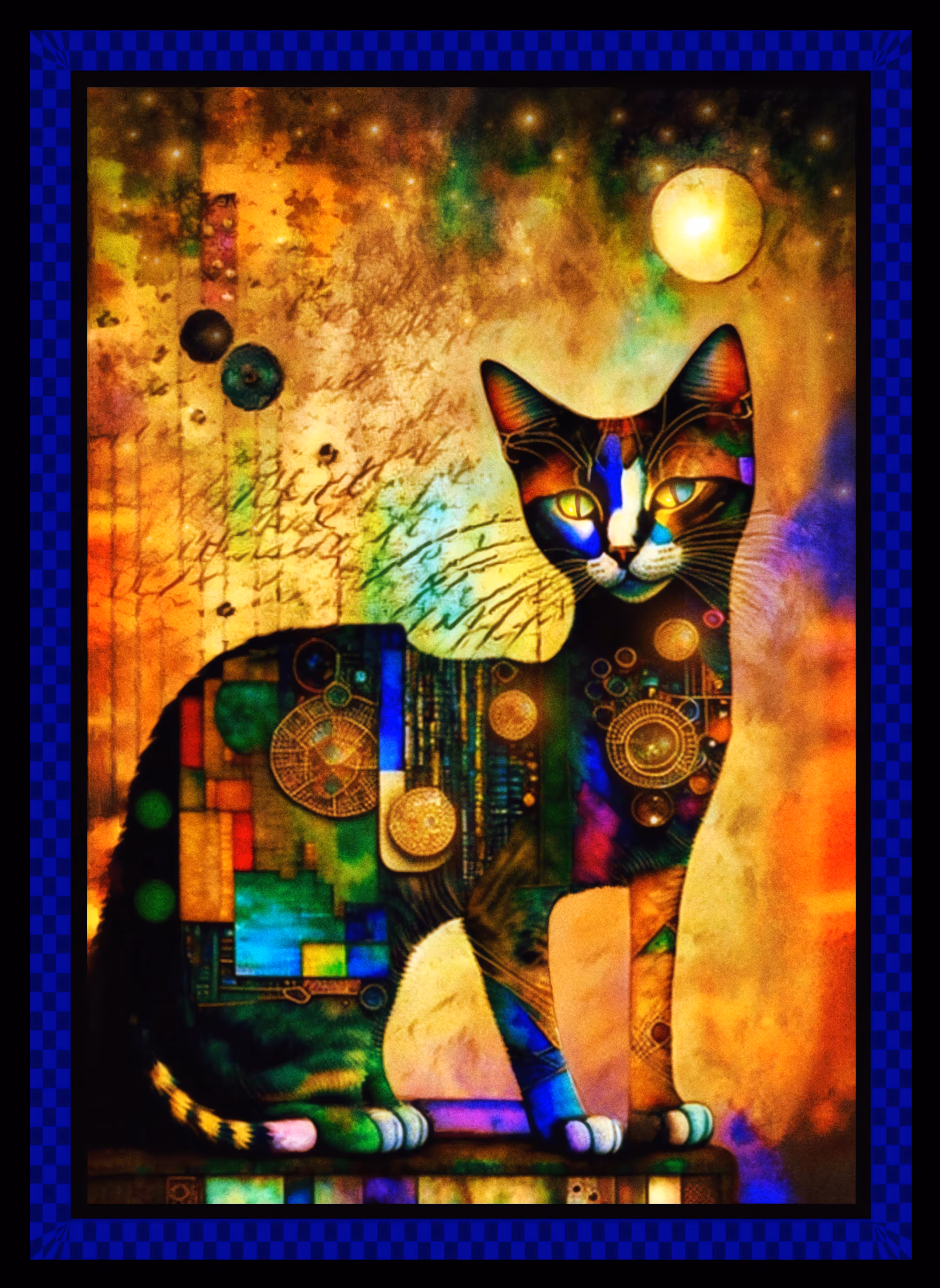 Cat and the Moon
