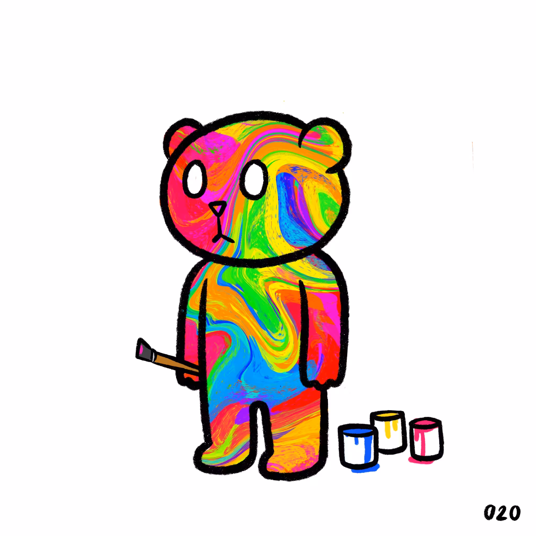 Calm bear#20