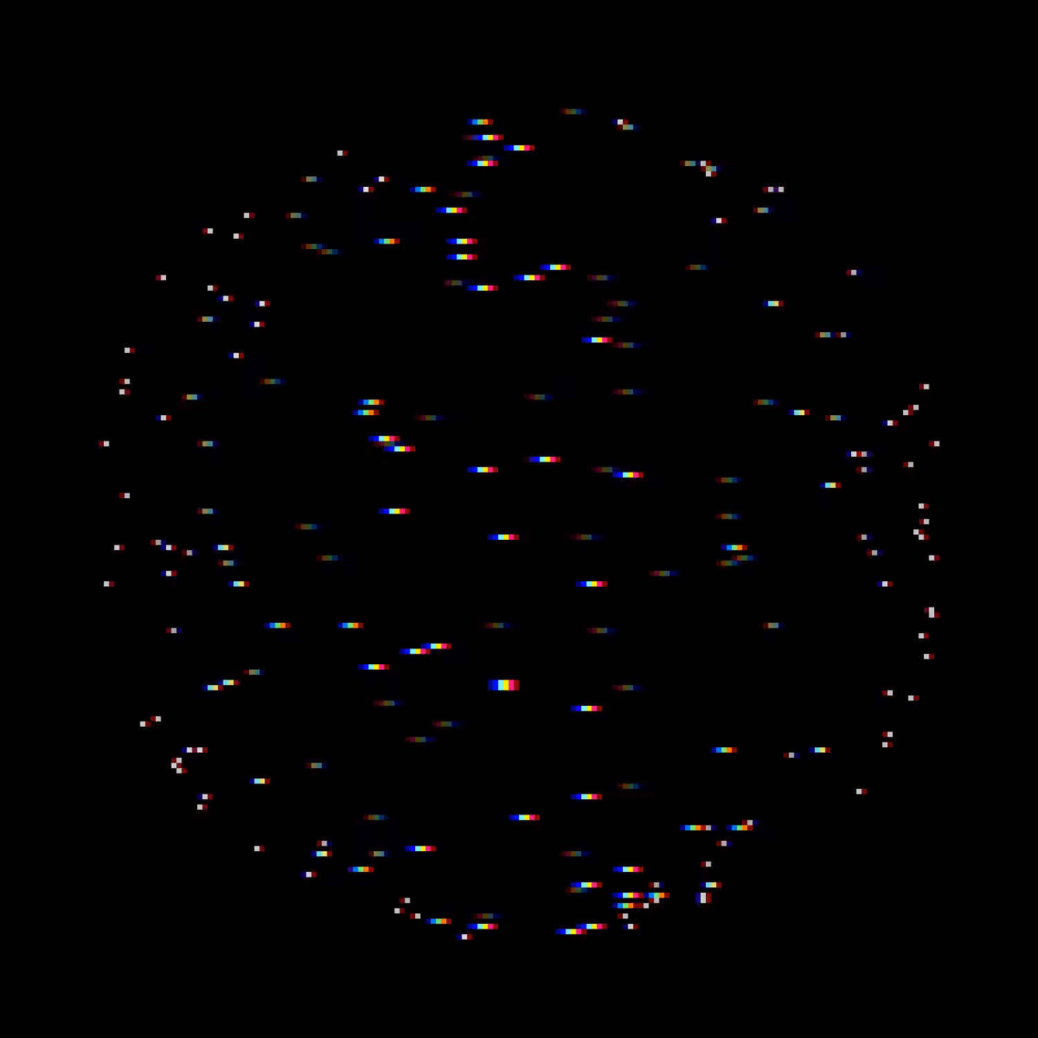 Procgen. Rotating particles 3