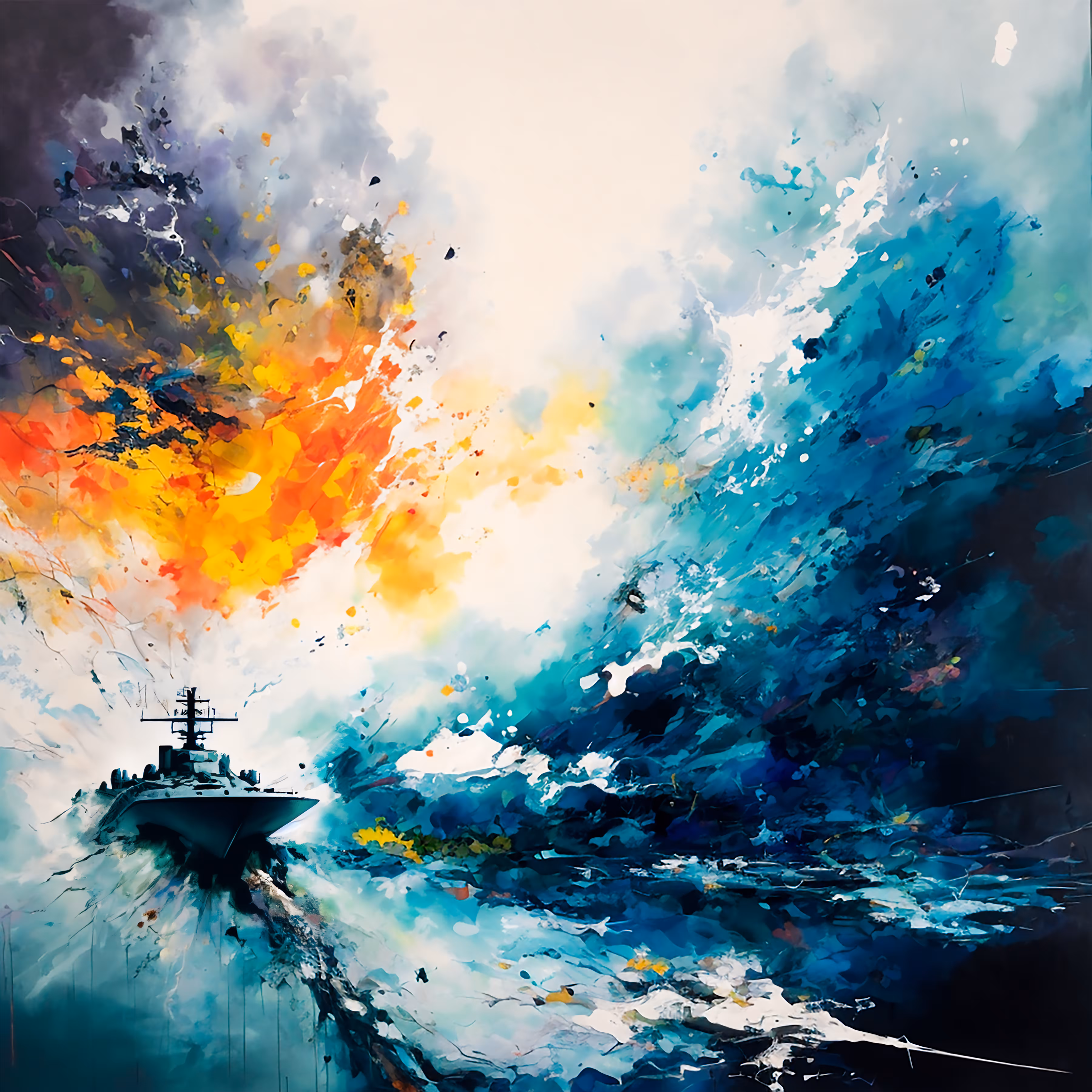 The Day the World Ended, Wall art