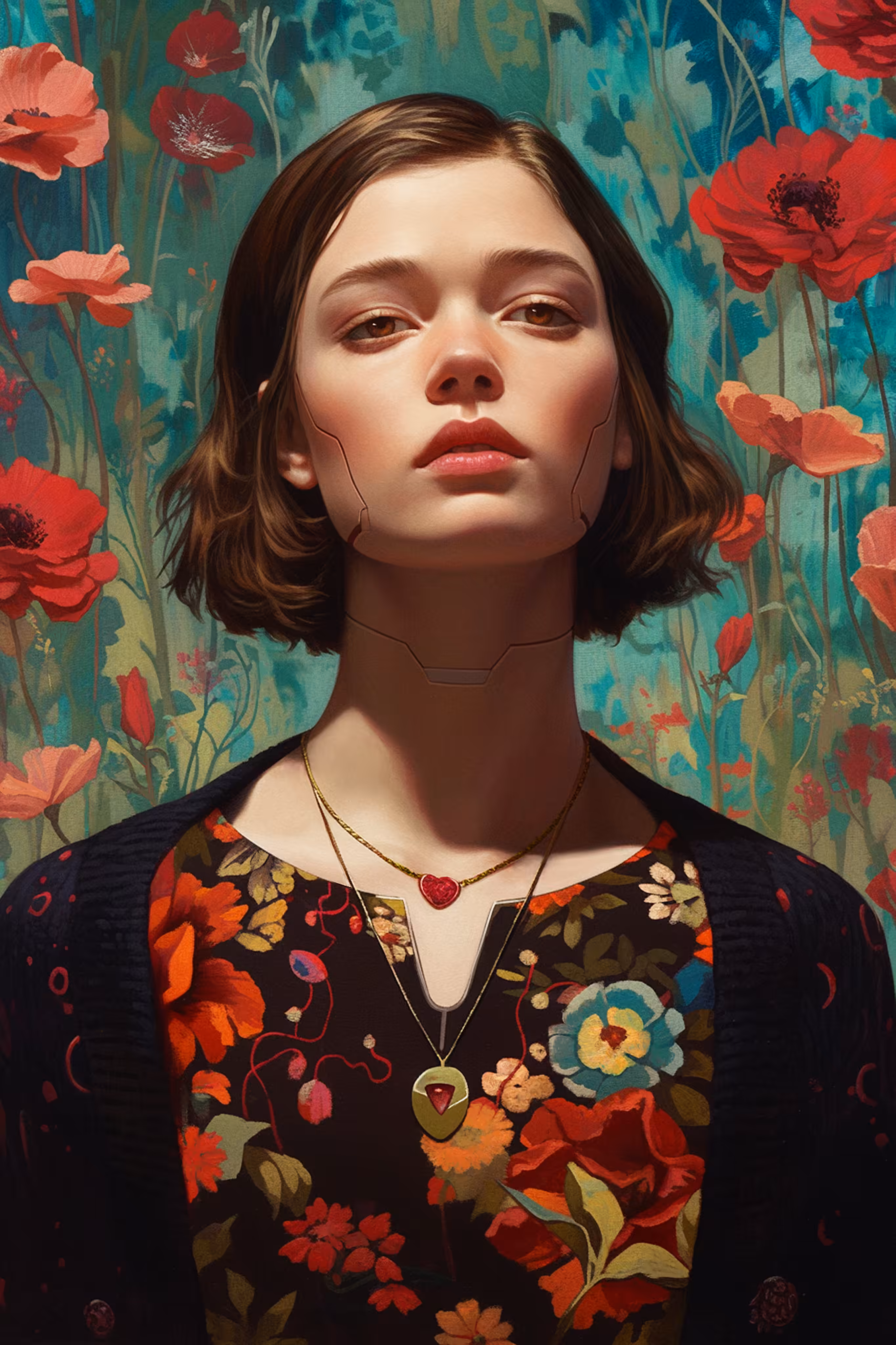 Heart, Flowers, Android #7
