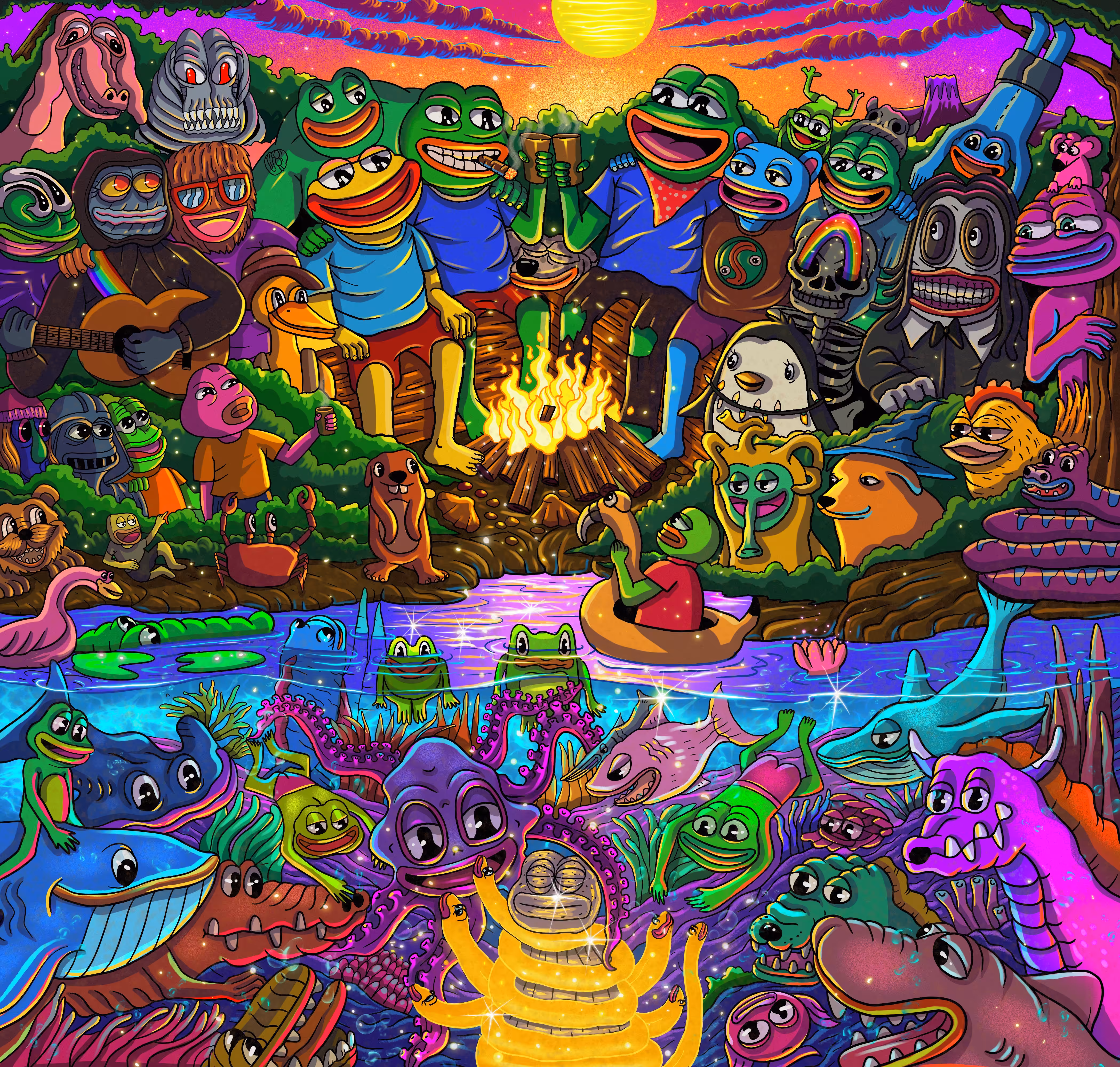 🐸FROGFAM CAMPING🐸