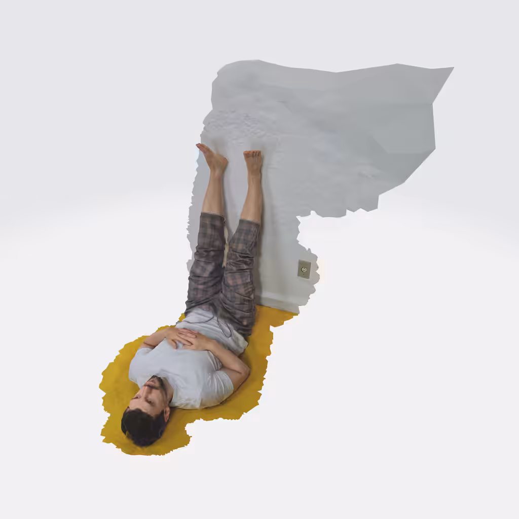 Self-Portrait at the Floor