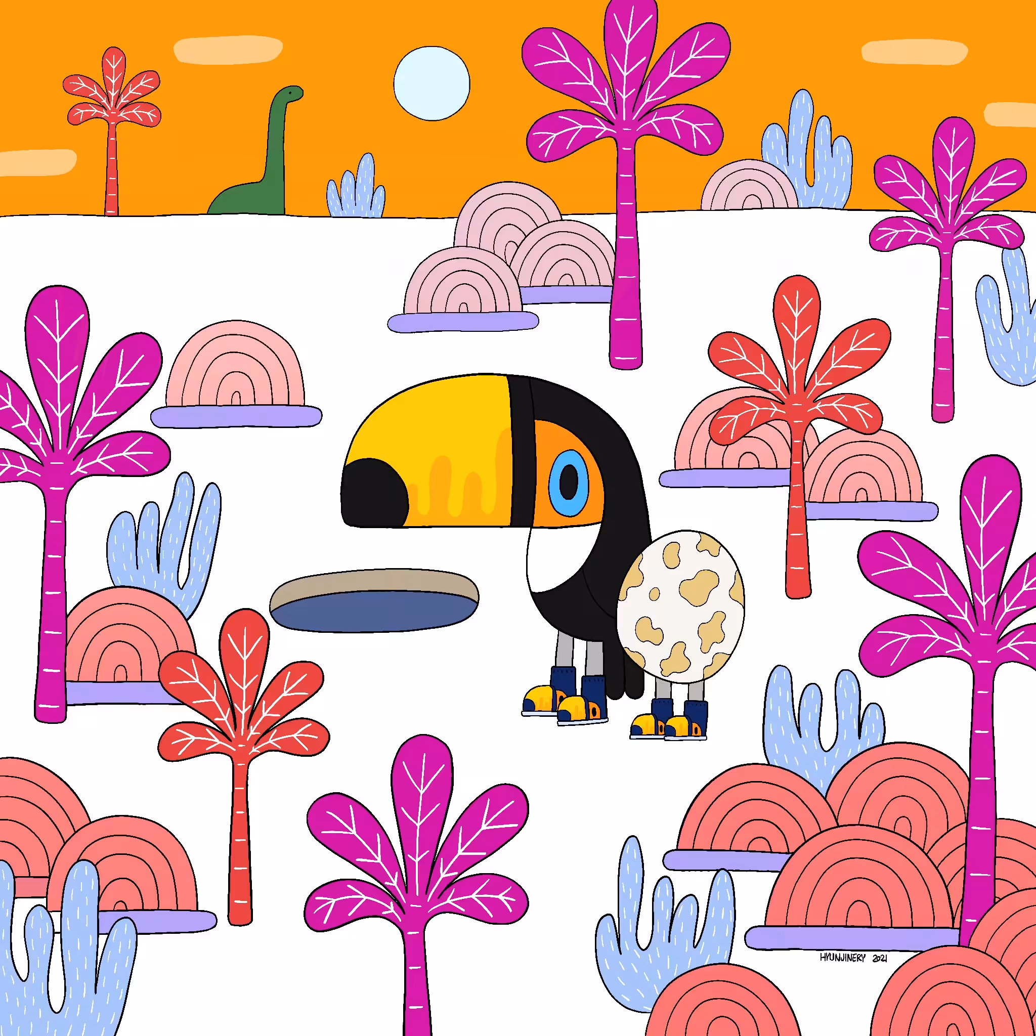 Exploring The Jungle With Toco-Shoes On🥾🌴🦕