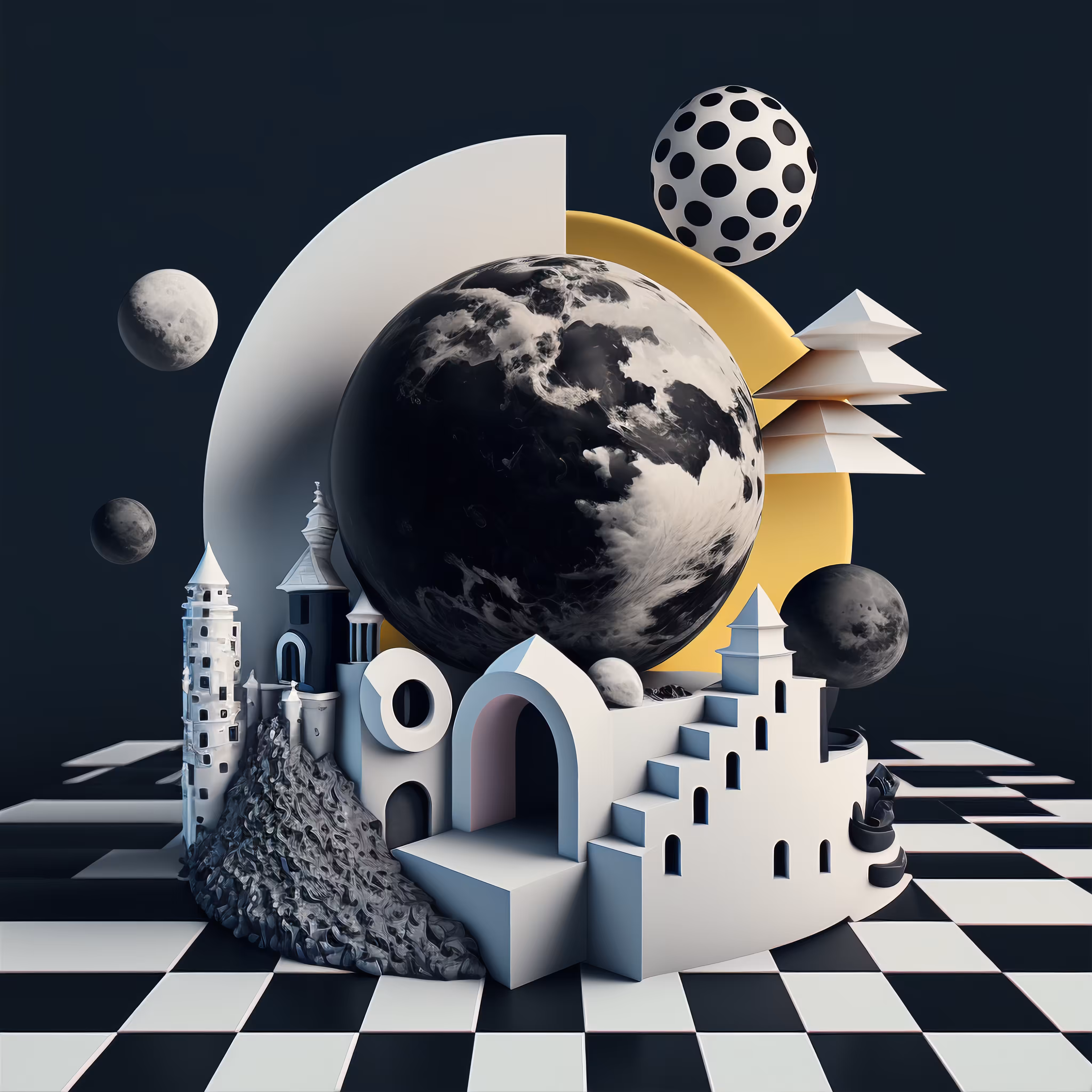 3D Surreal Worlds #02