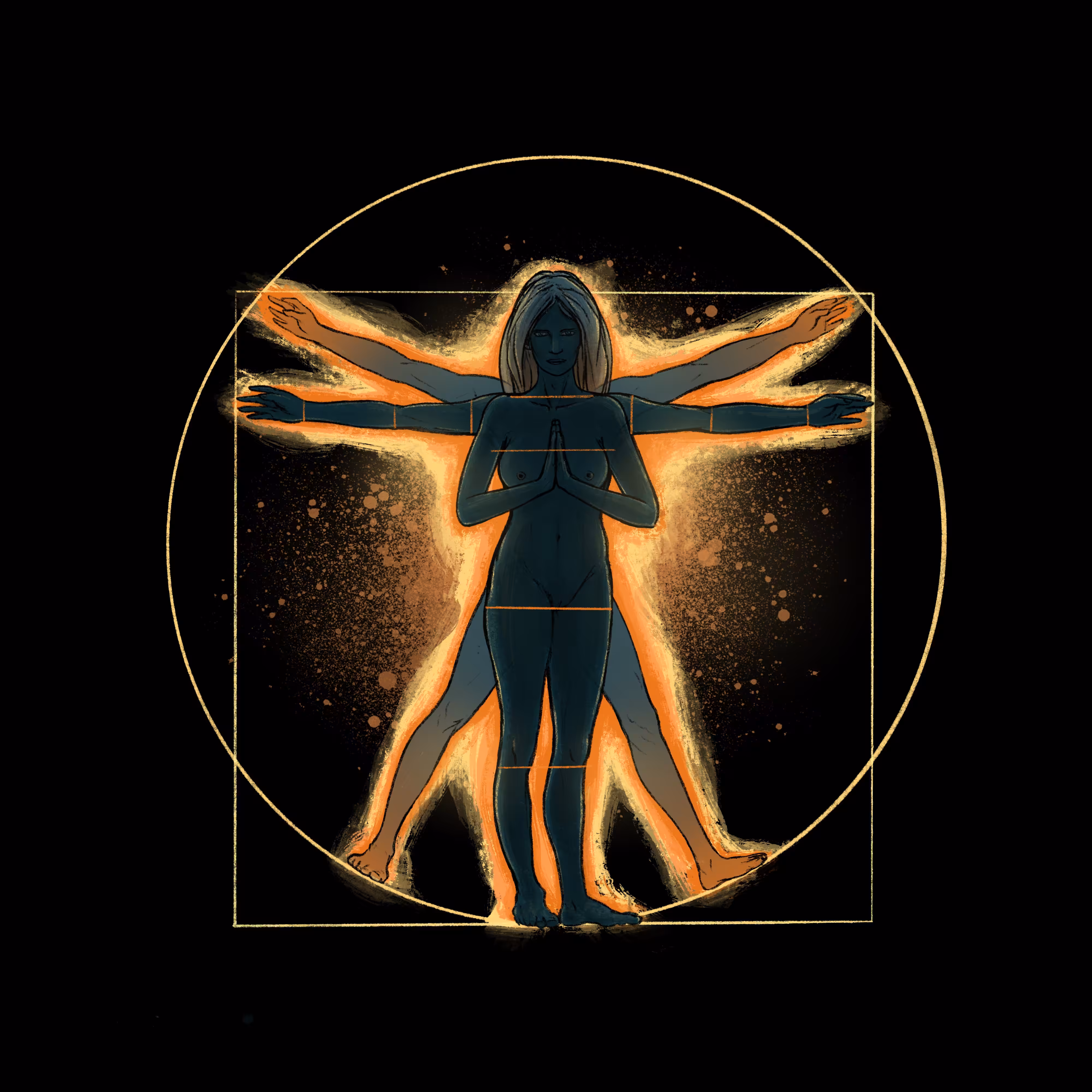 The Vitruvian Woman
