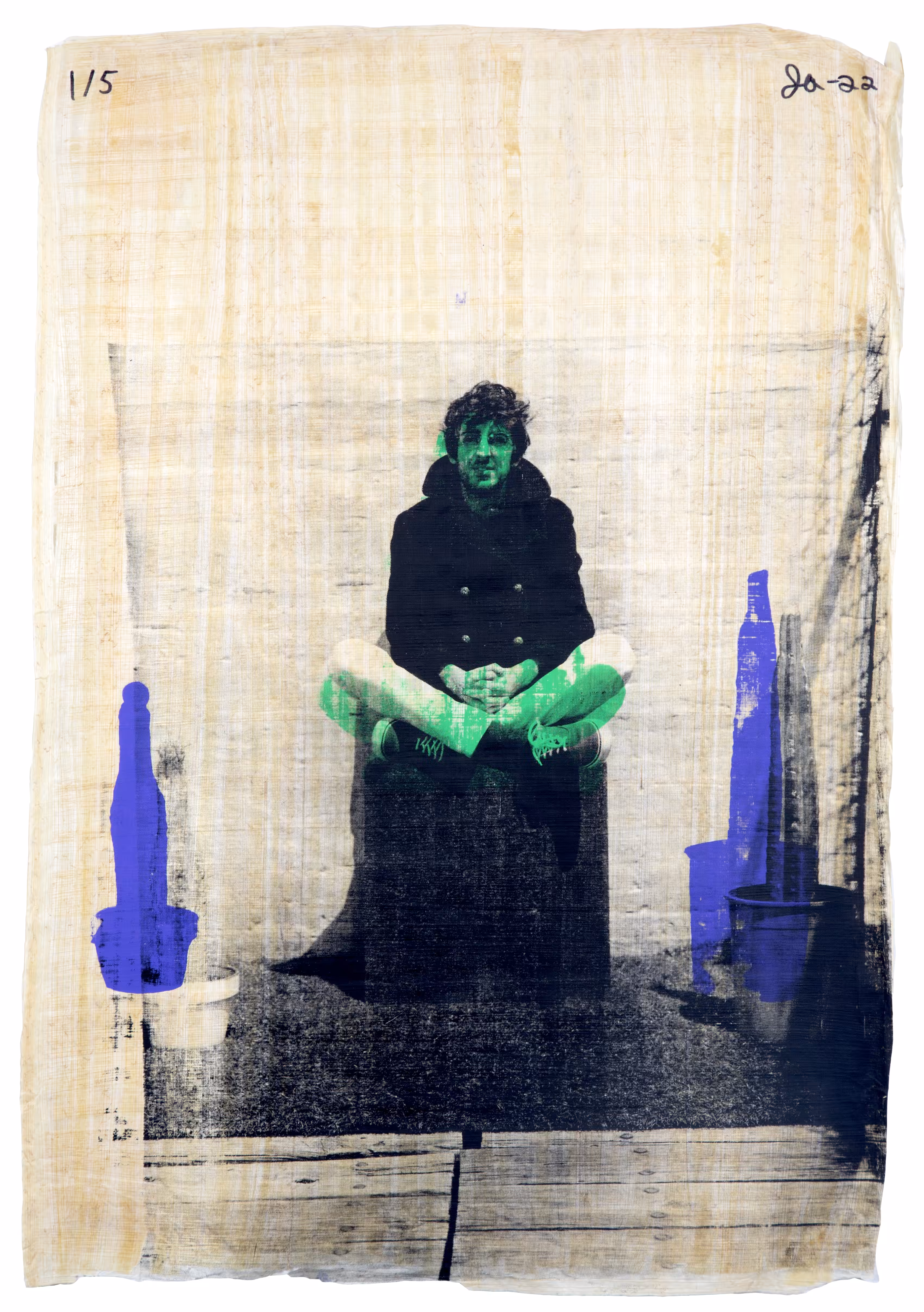 Smoke and Mirrors - Physical Tarot Scrolls: Justin Aversano - Ten of Swords - Physical Tarot Scroll - 1/5