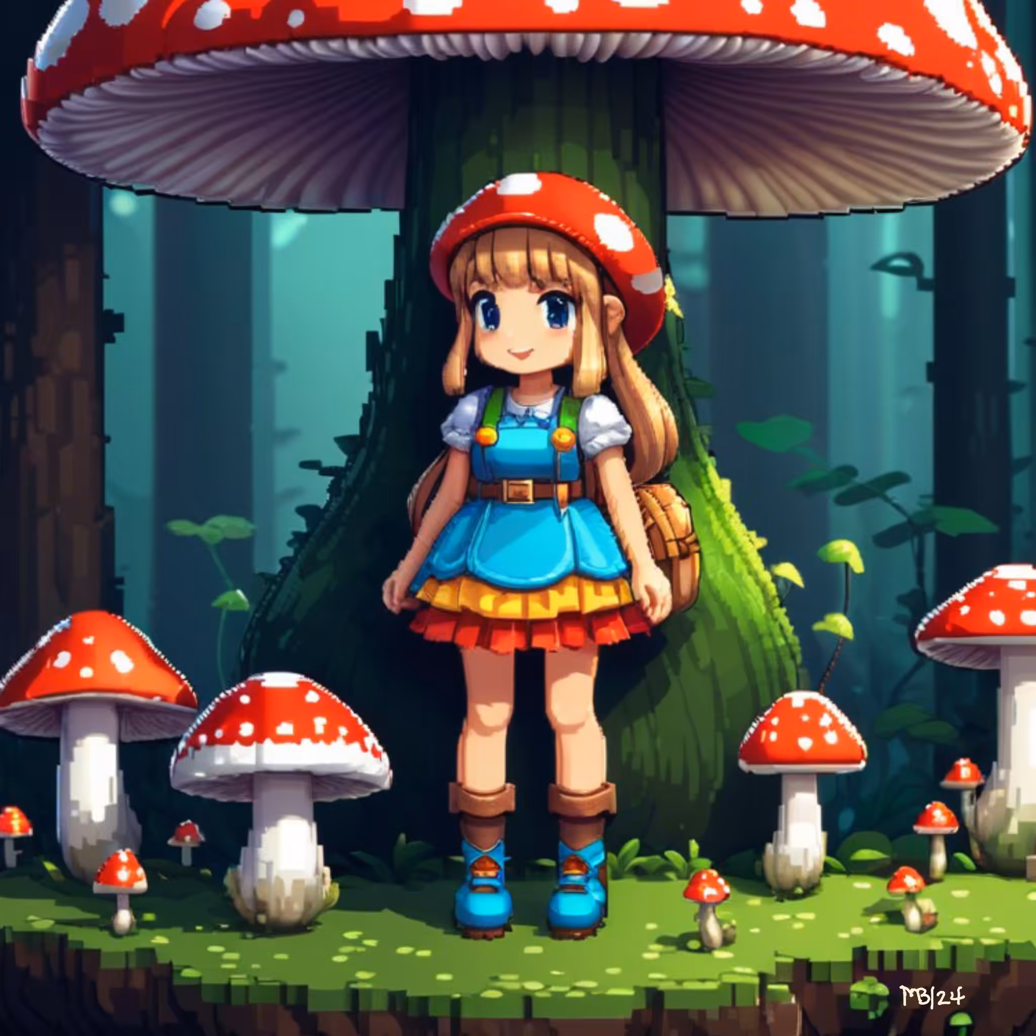 Mushroom Princess Special Day