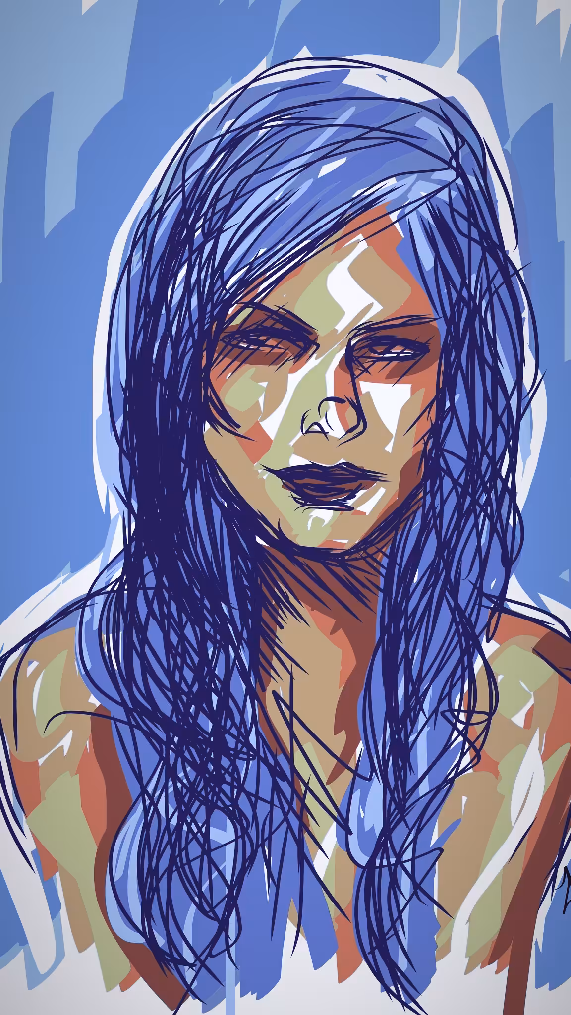 Blue