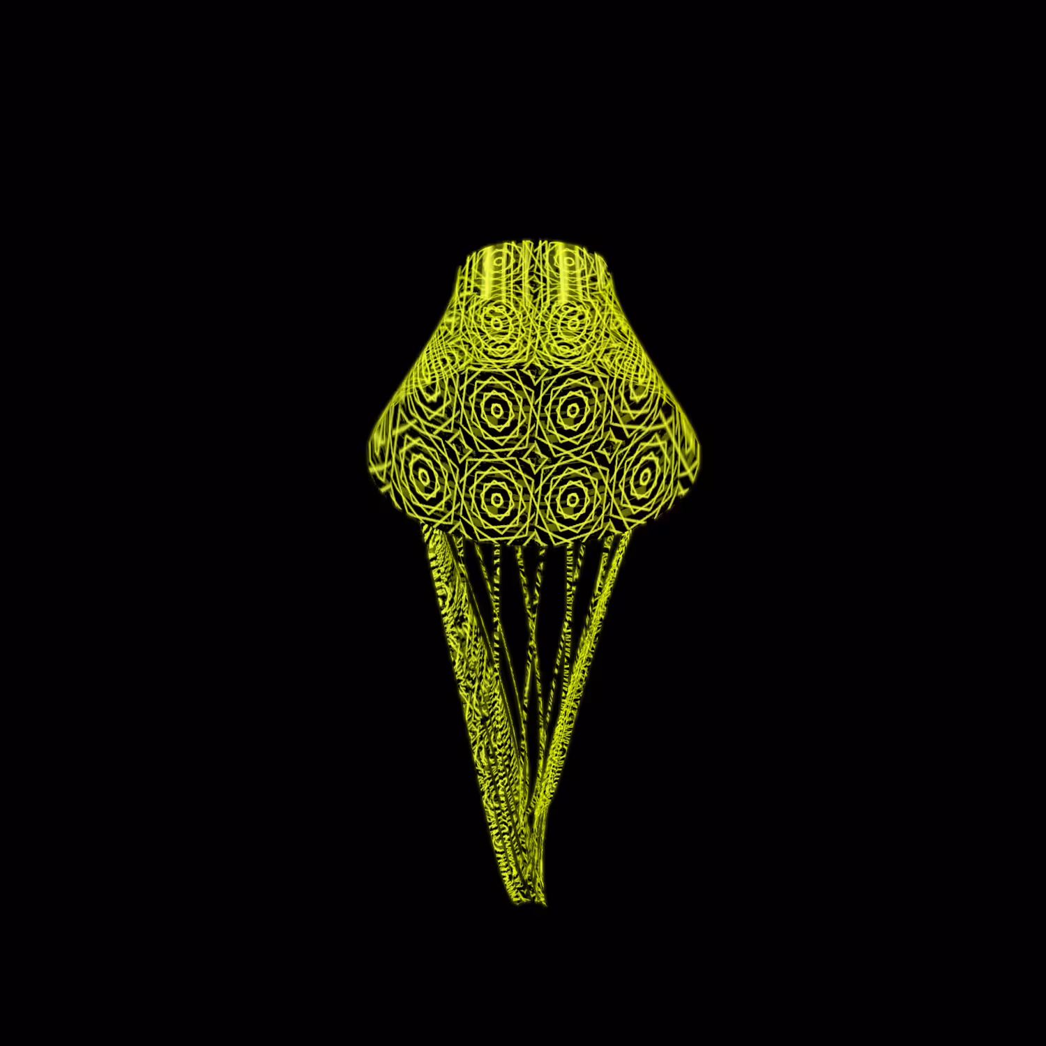 Generative Jellfish: Polygonic - 011