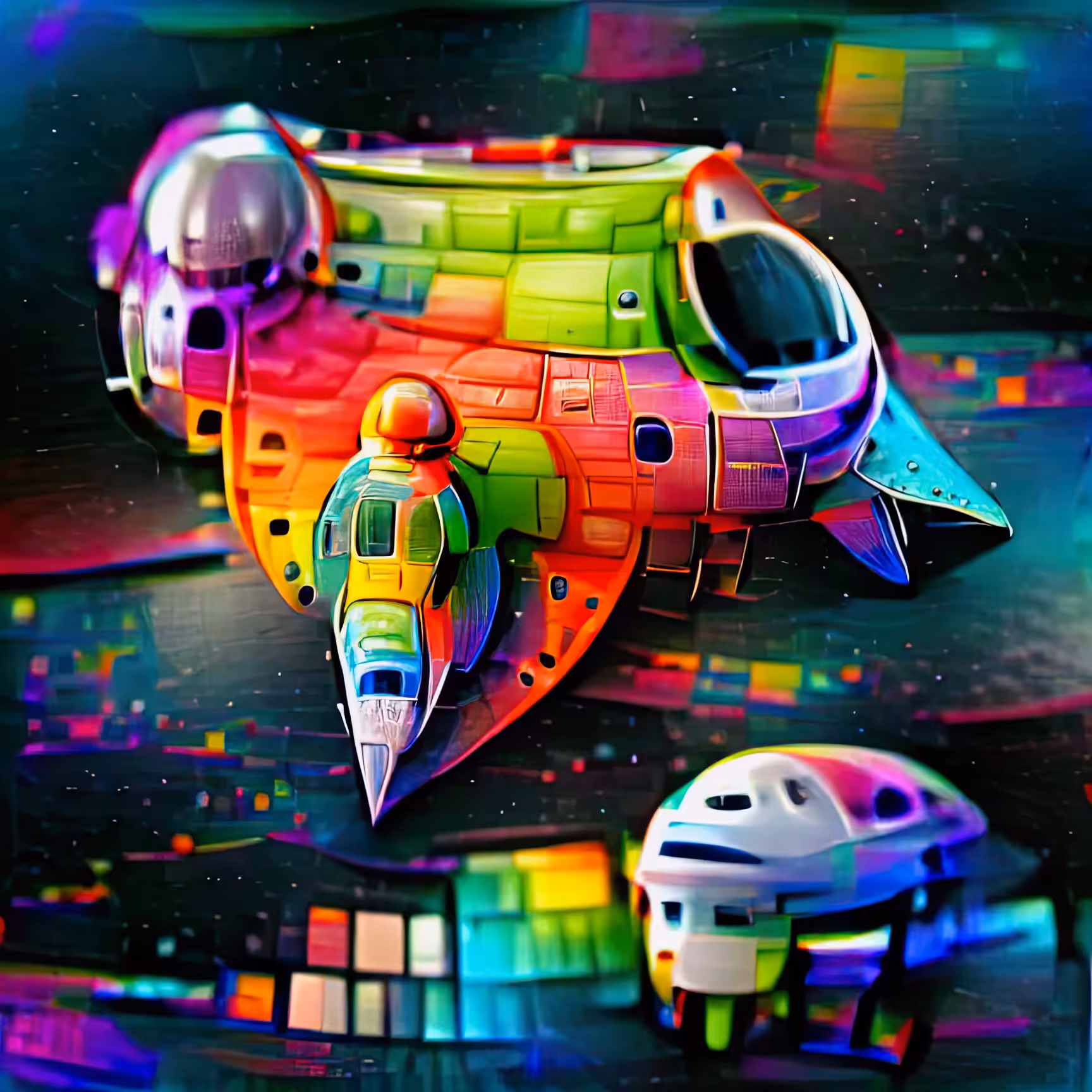 Anne Spalter AI Spaceships: Outerspace Interceptor 255/501