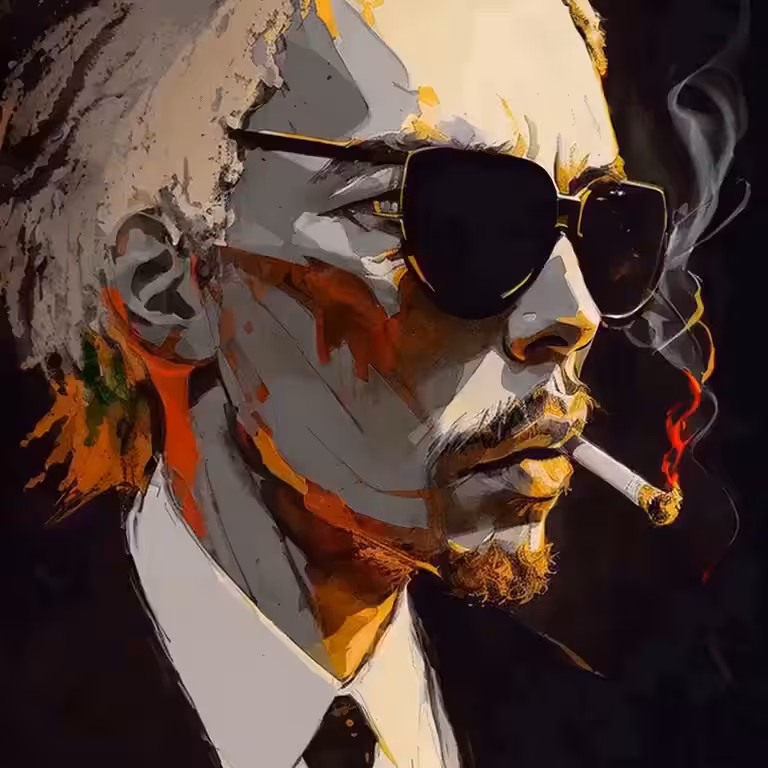 The smoke, the smoker and the dust ◄█▓▒░