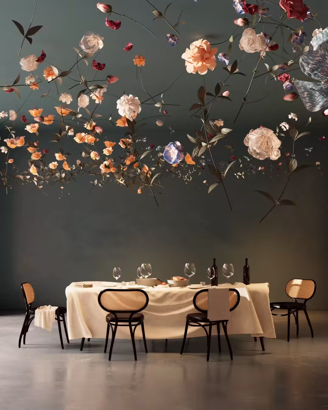 Dining with Blooms