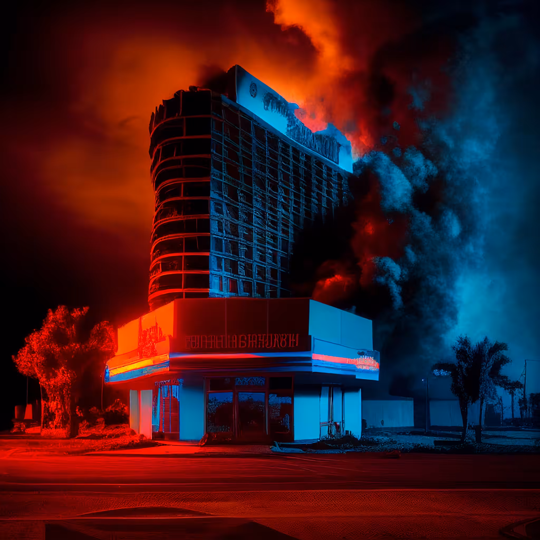 12/29/22: Deadly fire burning at Cambodia hotel casino