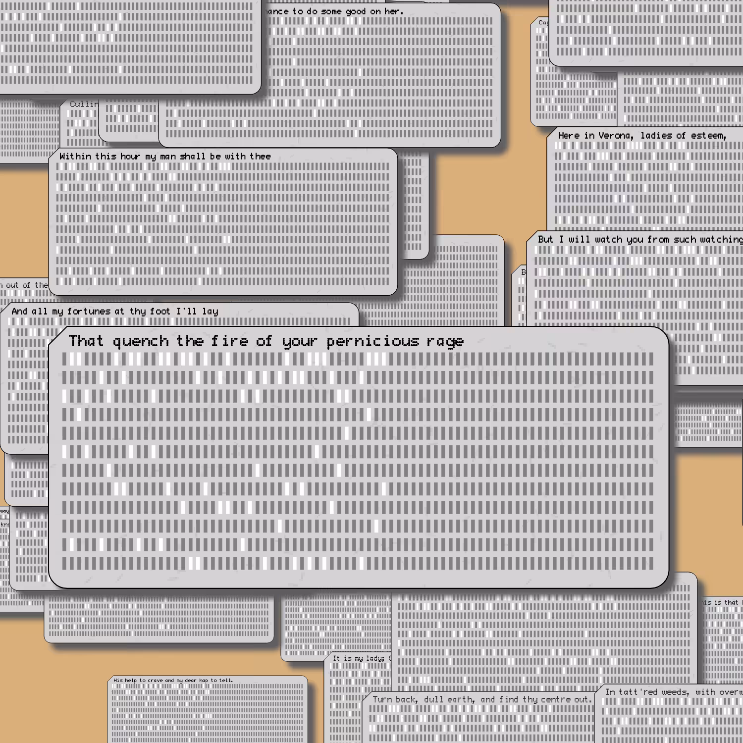 Romeo and Juliet on Punched Cards (Free) #124