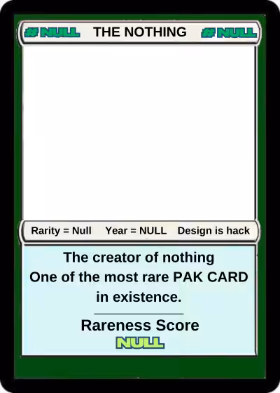 Rodeo posts: THE NOTHING #Null