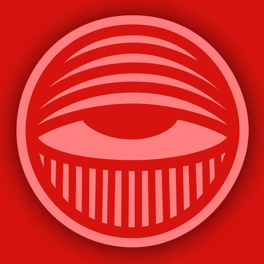 Single Blinking Eye (Red)