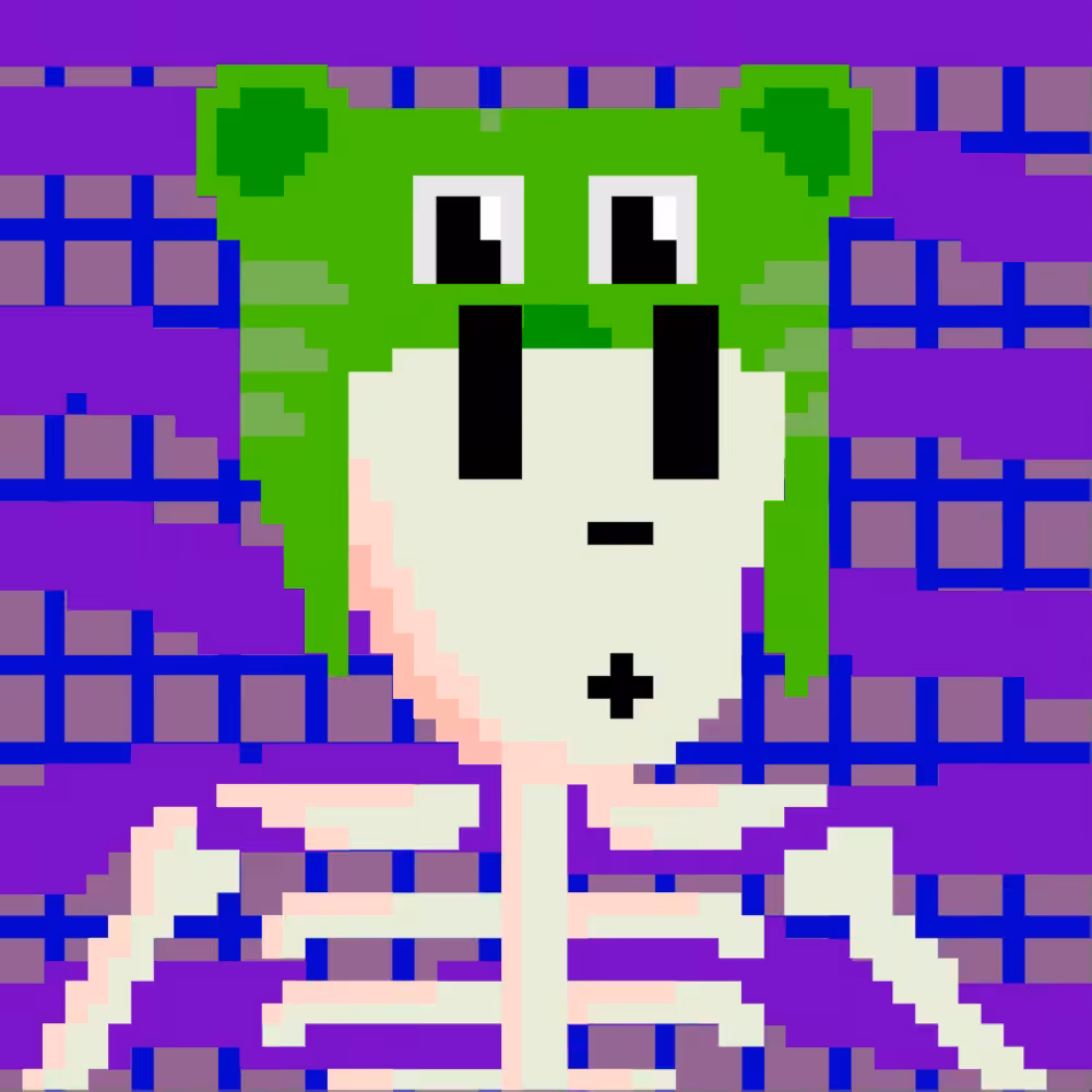 PIXEL SKULLETTI 1 #109