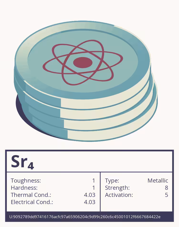 Sr₄ molecule