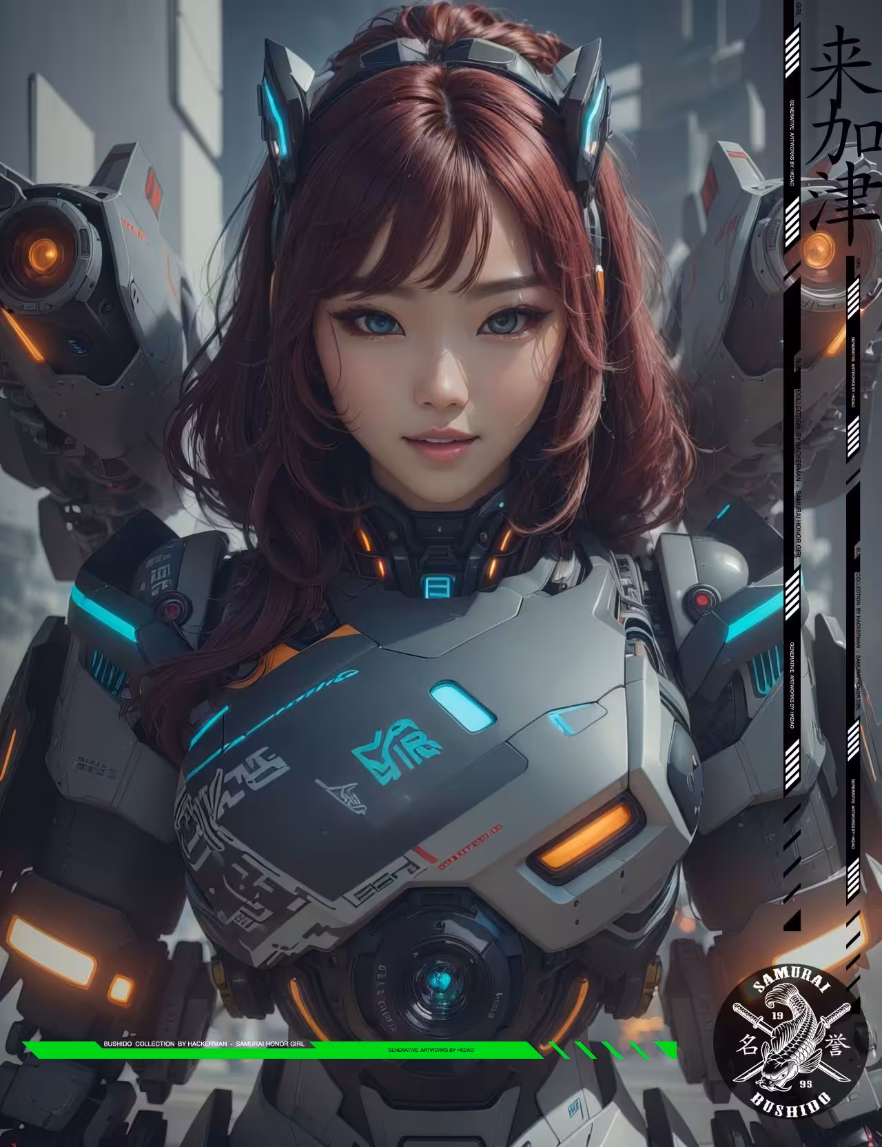 ⭐️BUSHIDO MECHA⭐️  #6415