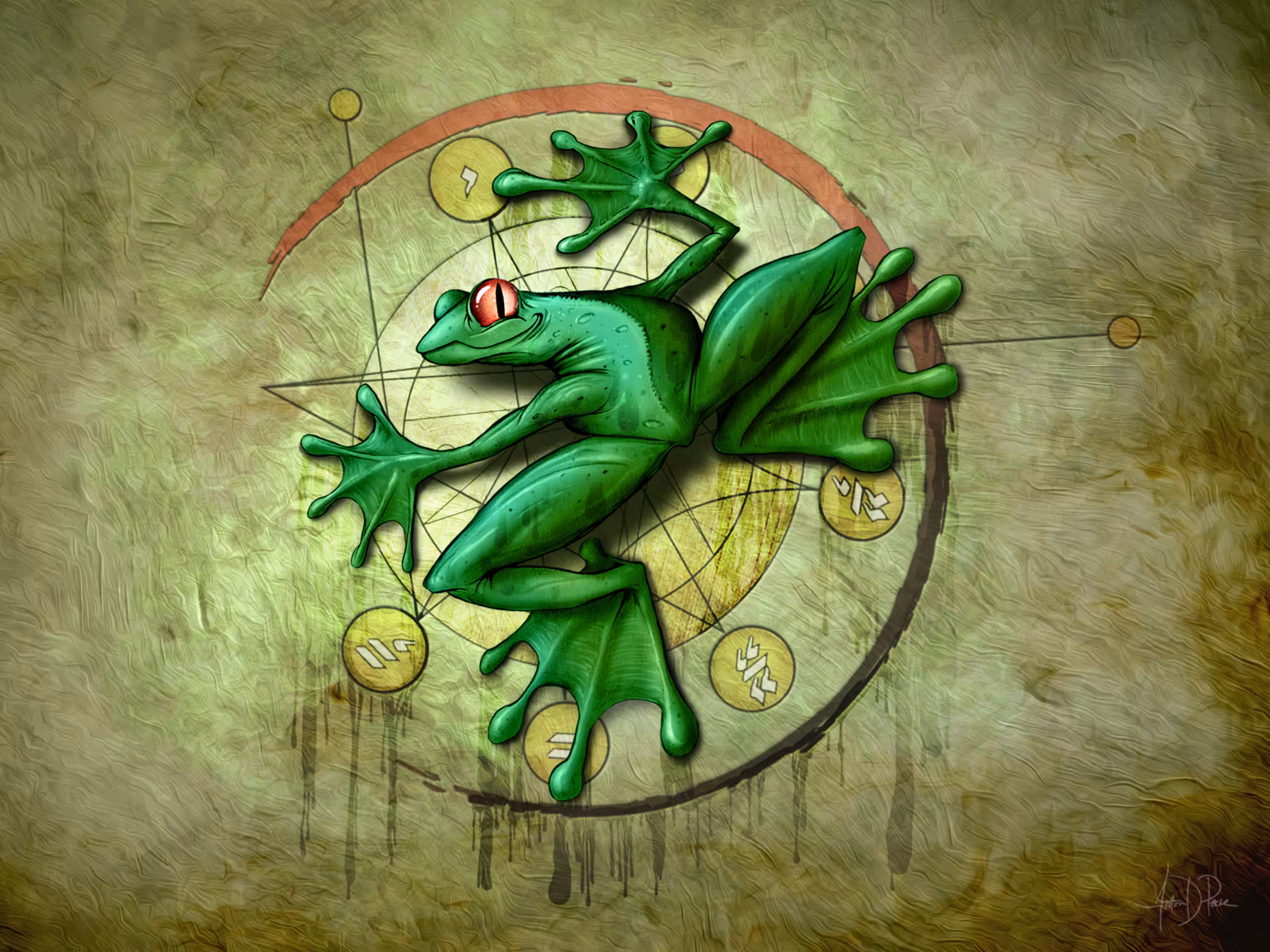 Terp the Treefrog