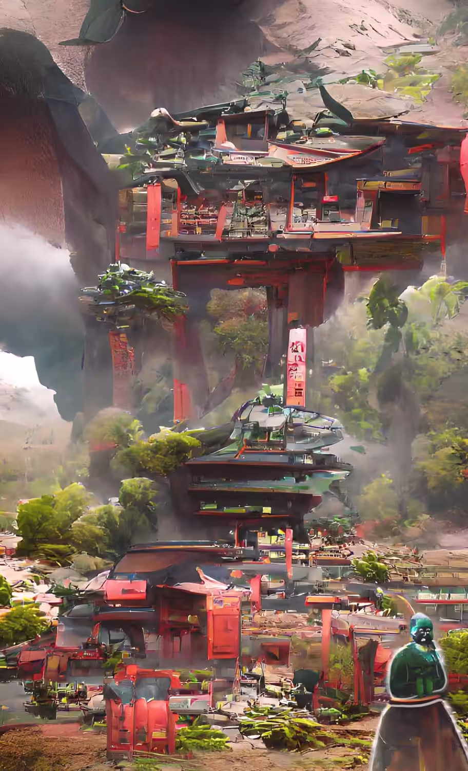 Temple in the Mountain