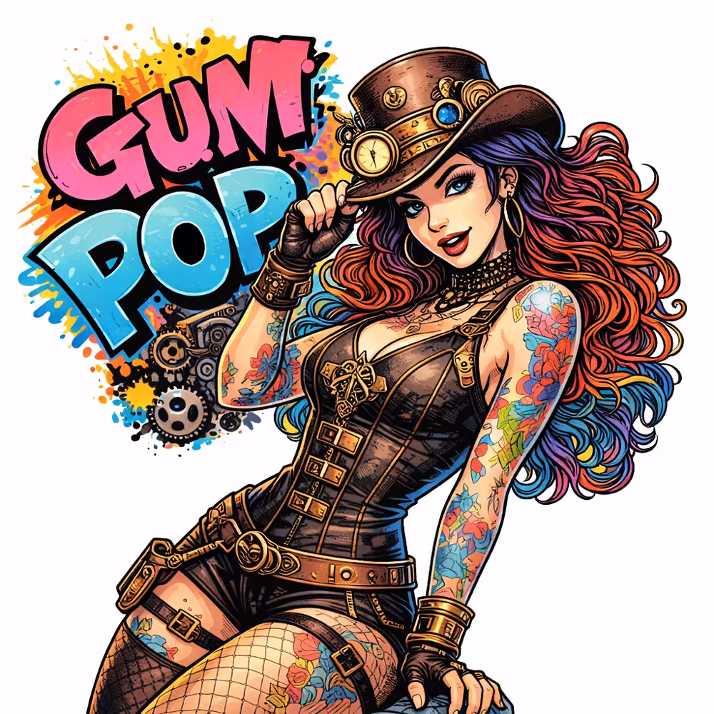 GUM POP - Sugar Rush Society: GUM POP 009 - Steampunk Raver
