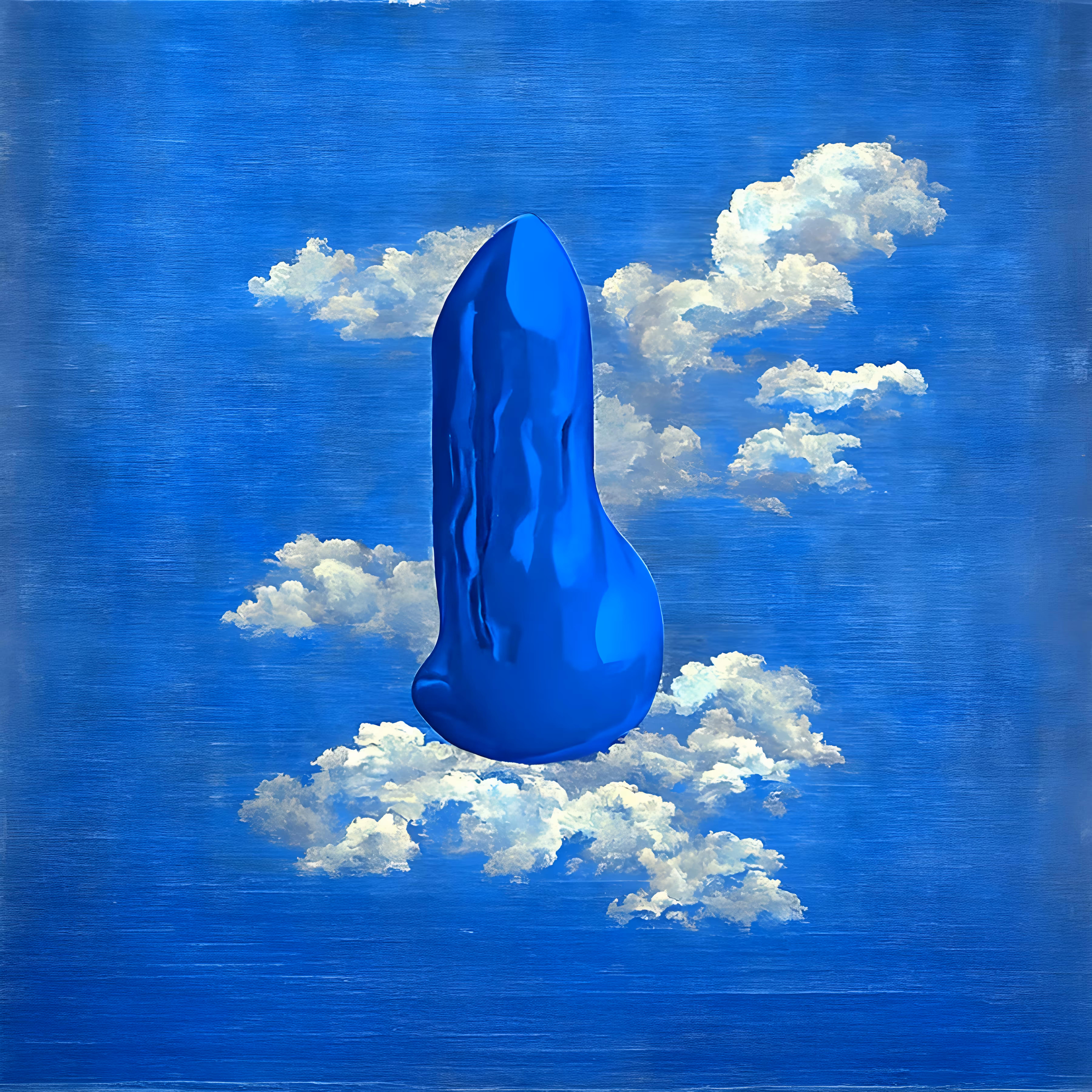 Phthalo Blue 8K By René Magritte