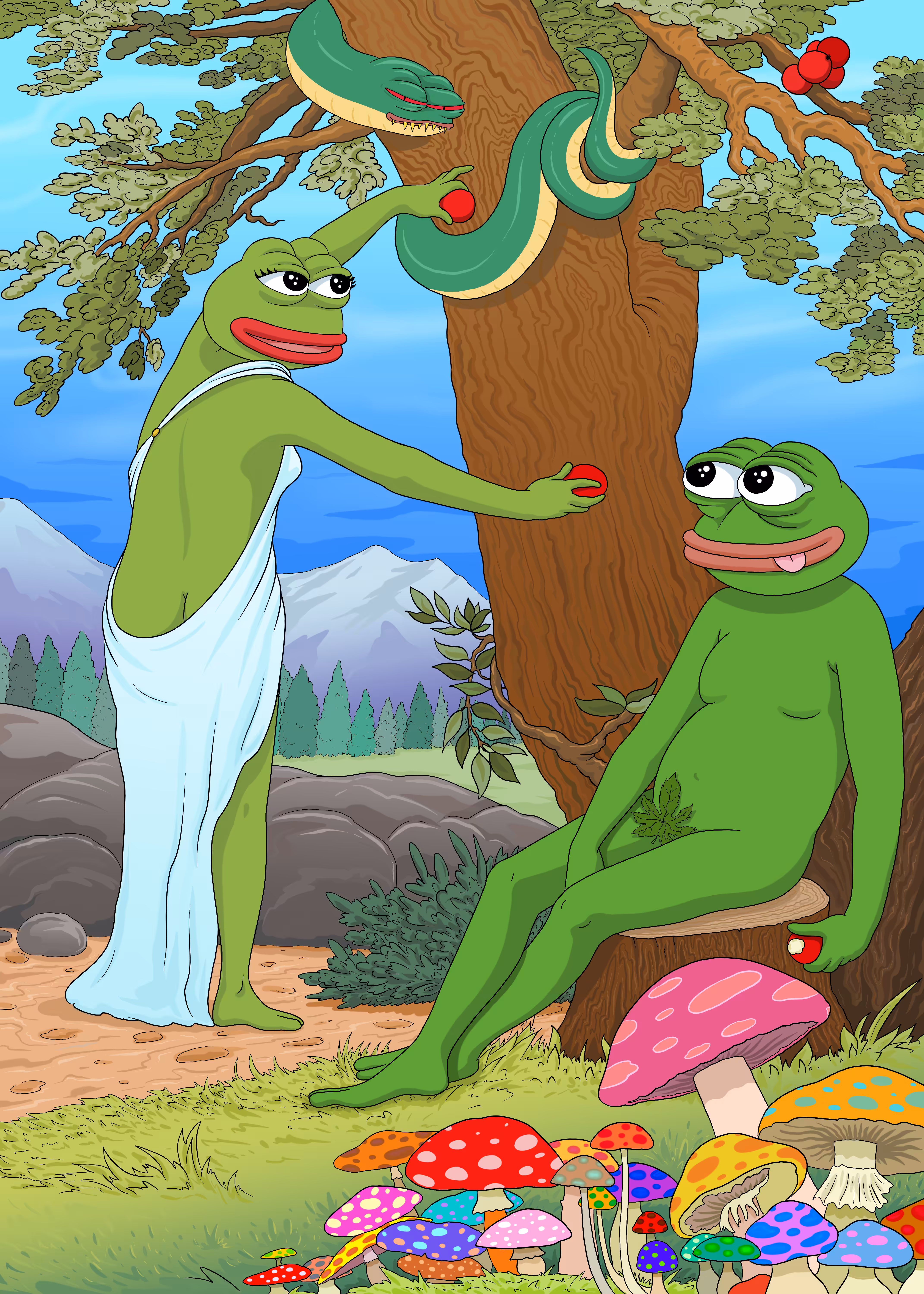 🐸🍎🐸
