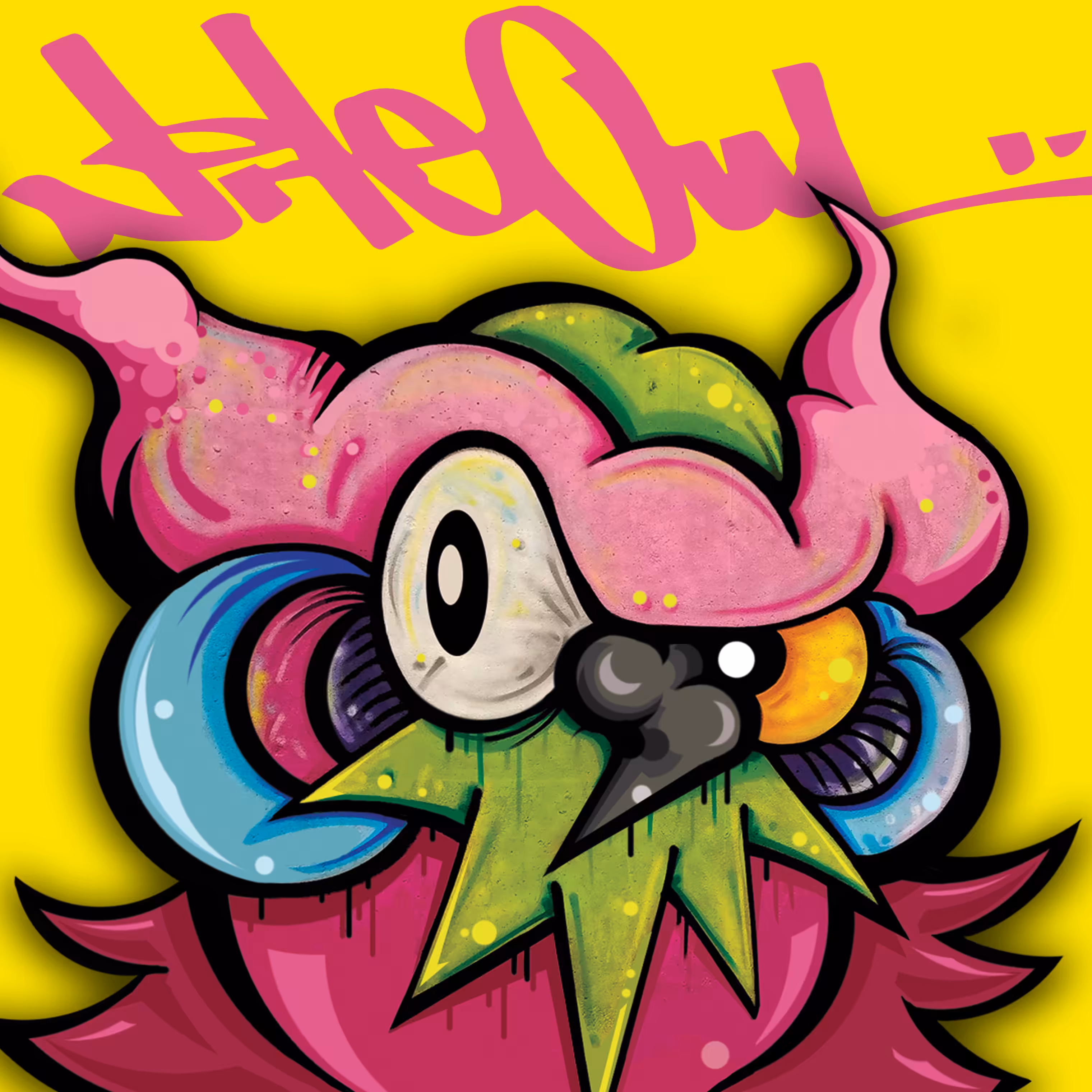Owl in Yellow