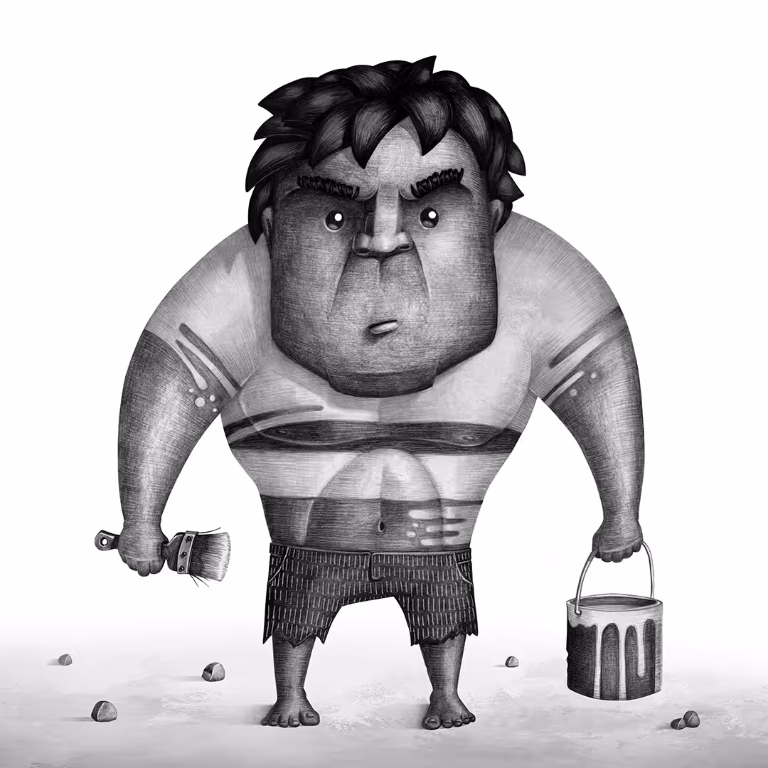 HULK grayscale