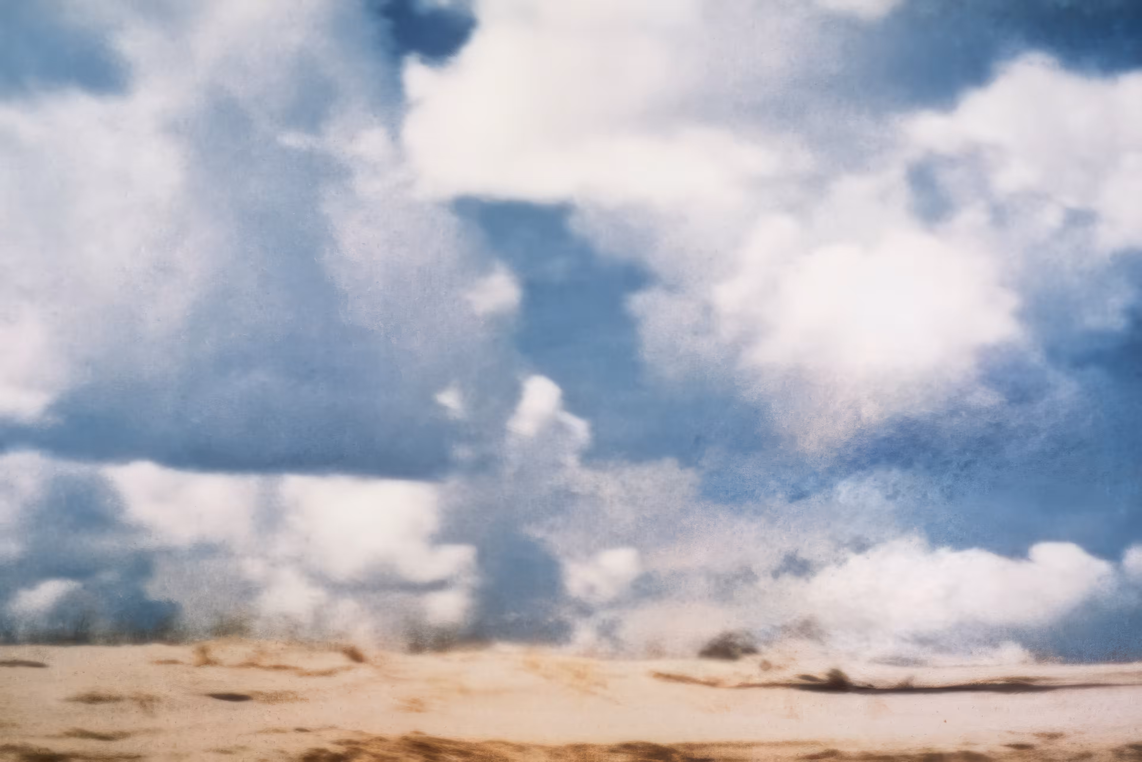 Untitled (the sky above is blue)