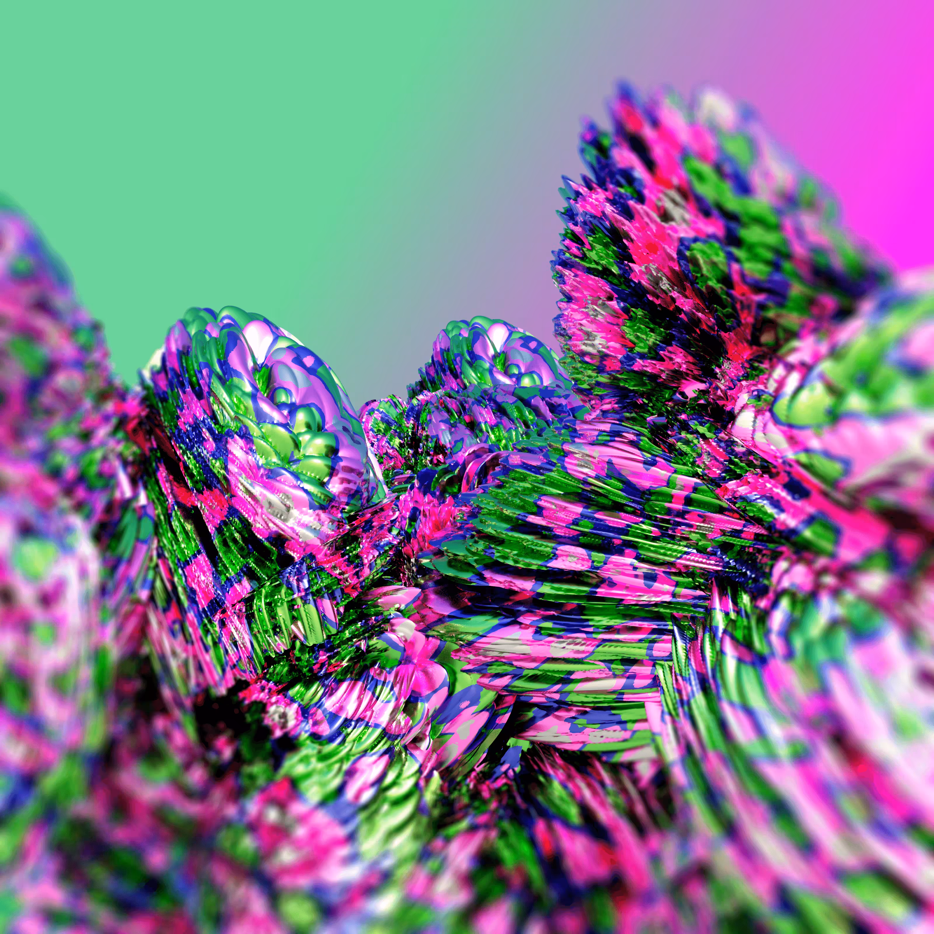 Abstractavaganza 005 "Mermaid Hill"