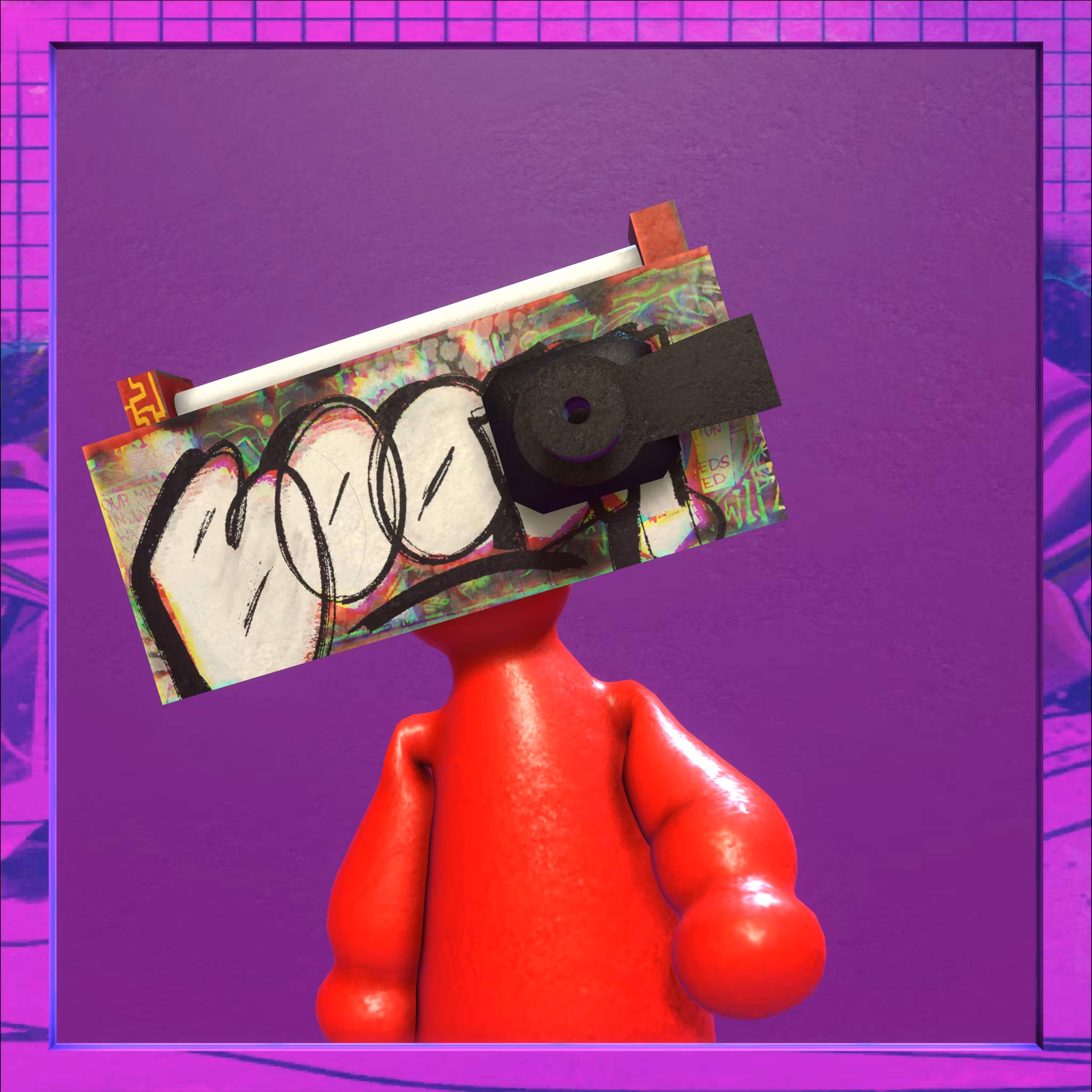 Boomboxhead #202
